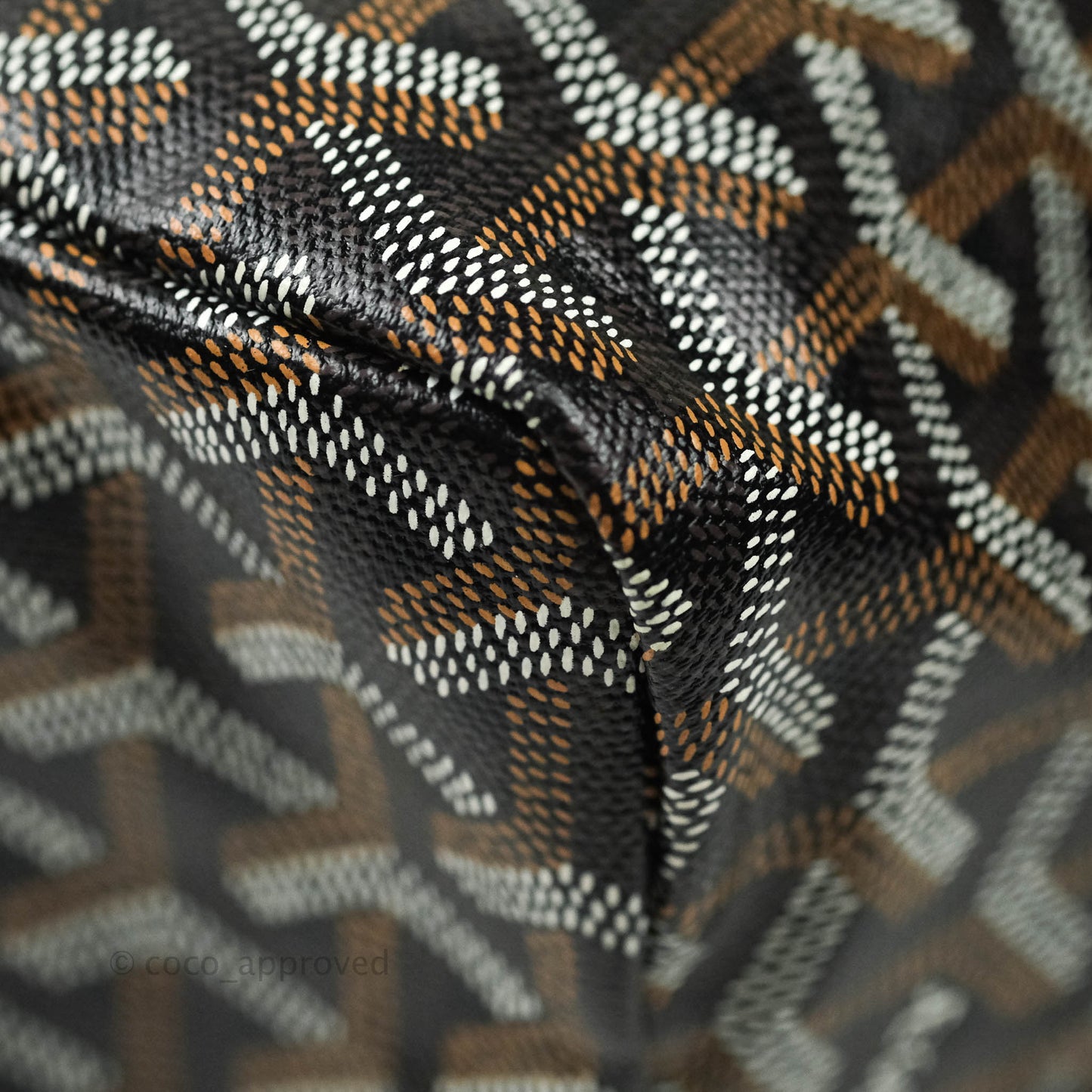 Goyard St. Louis GM Black/Tan