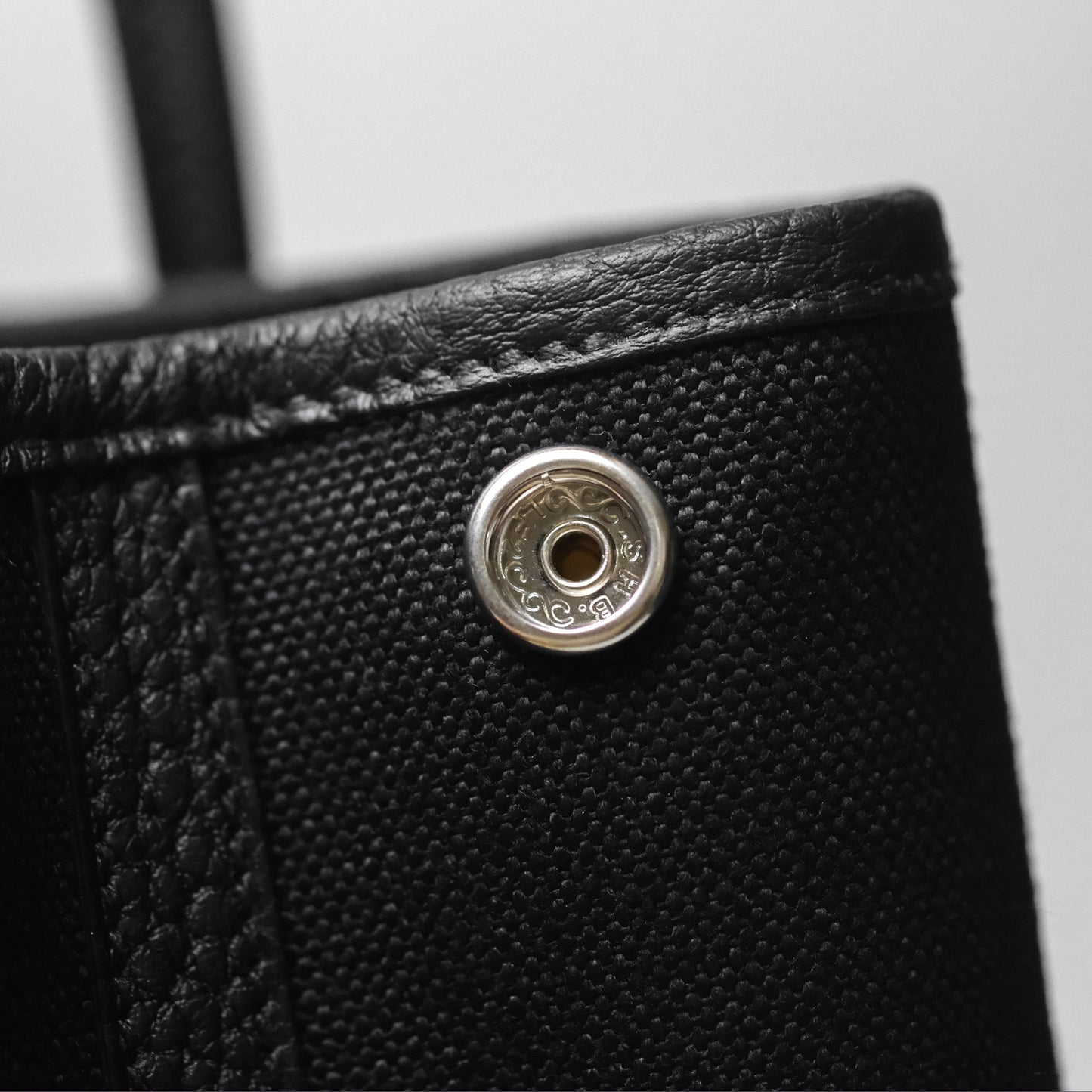 Hermès Garden Party 30 Canvas Noir 89 Black