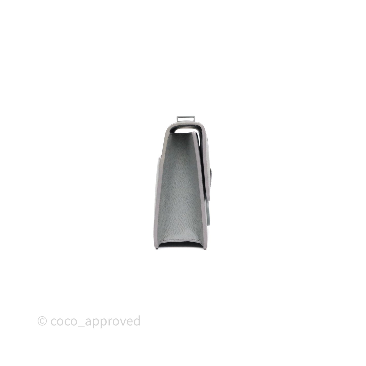 Dior 30 Montaigne Bag Grey Ultra Matte Grained Calfskin