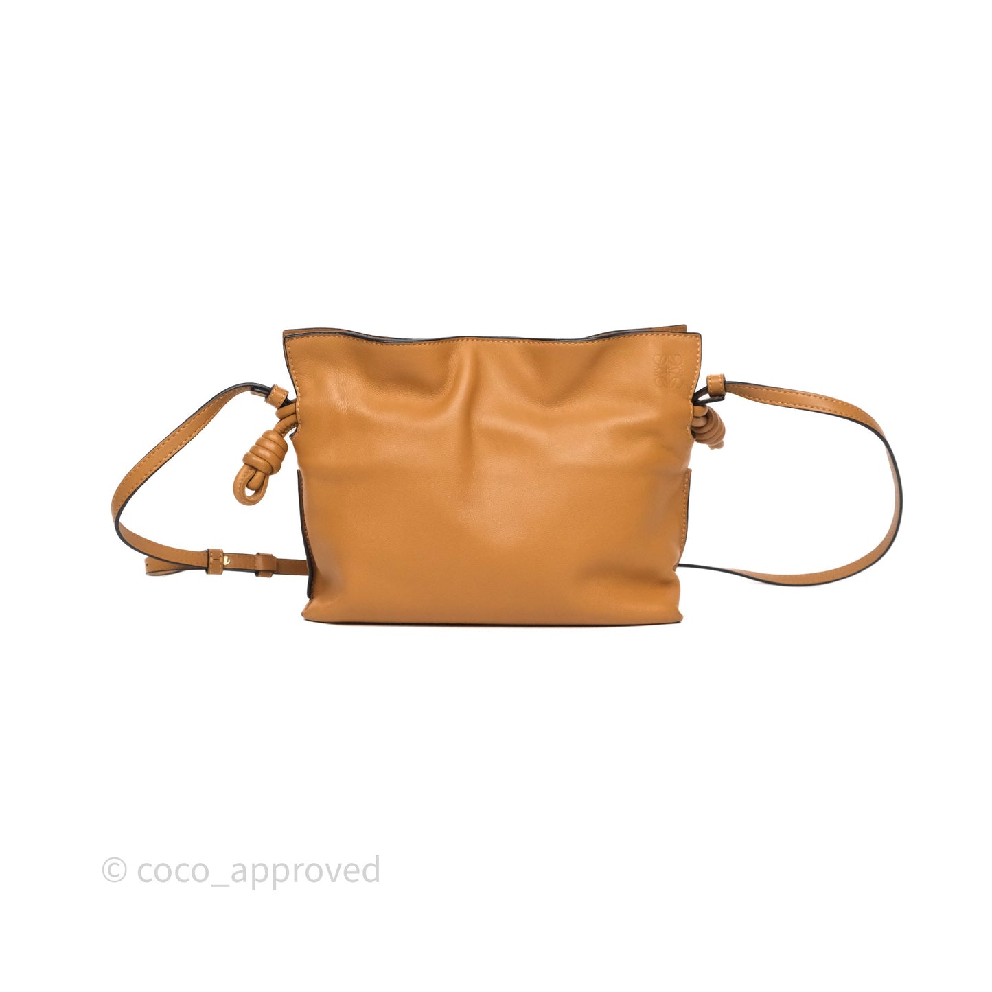 Loewe Mini Flamenco Clutch Nappa Calfskin Warm Desert