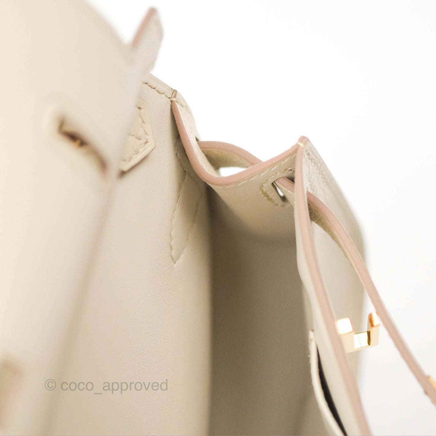 Hermès Mini Jypsiere Beton Evercolor Gold Hardware