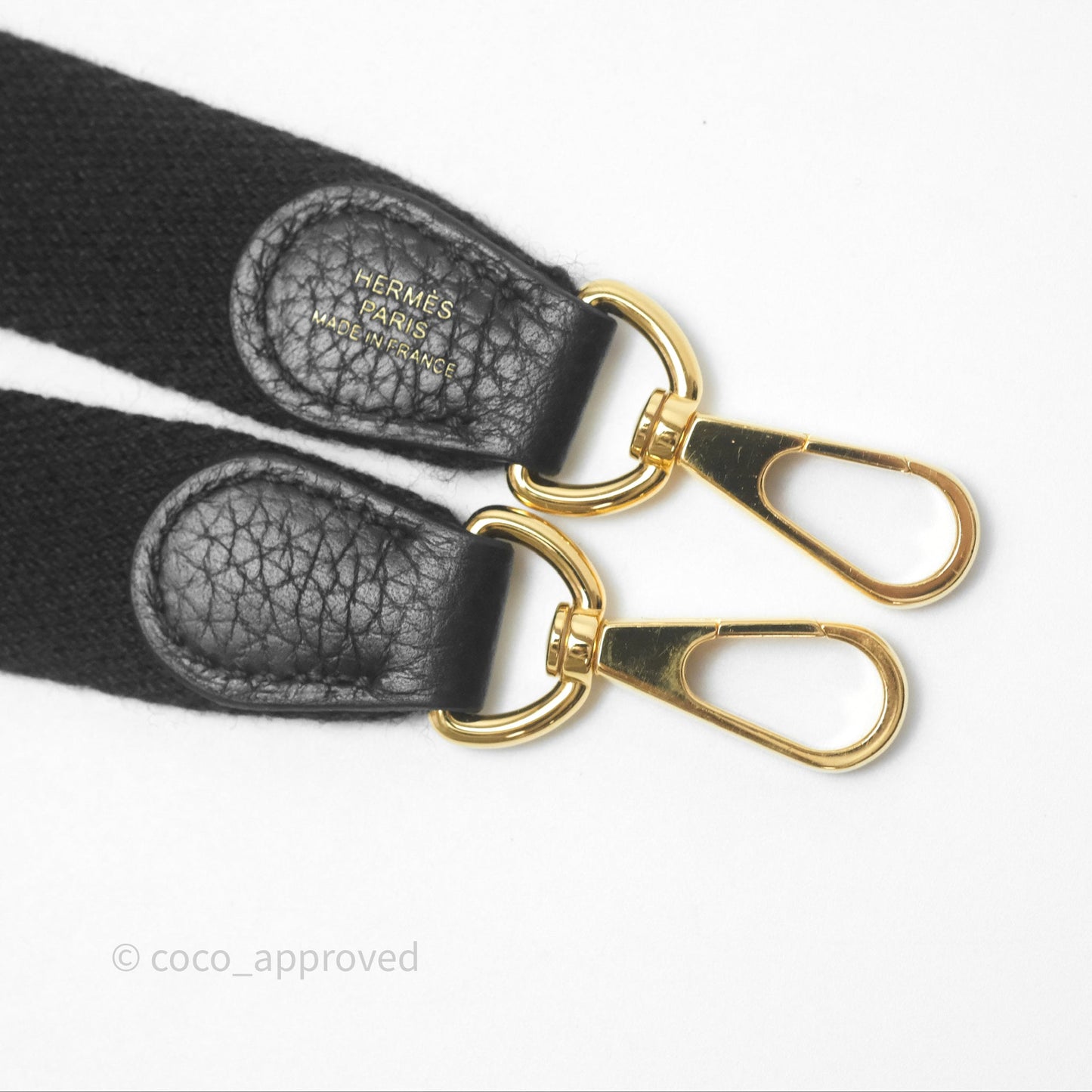 Hermès Mini Evelyne 16 Noir 89 Clemence Gold Hardware