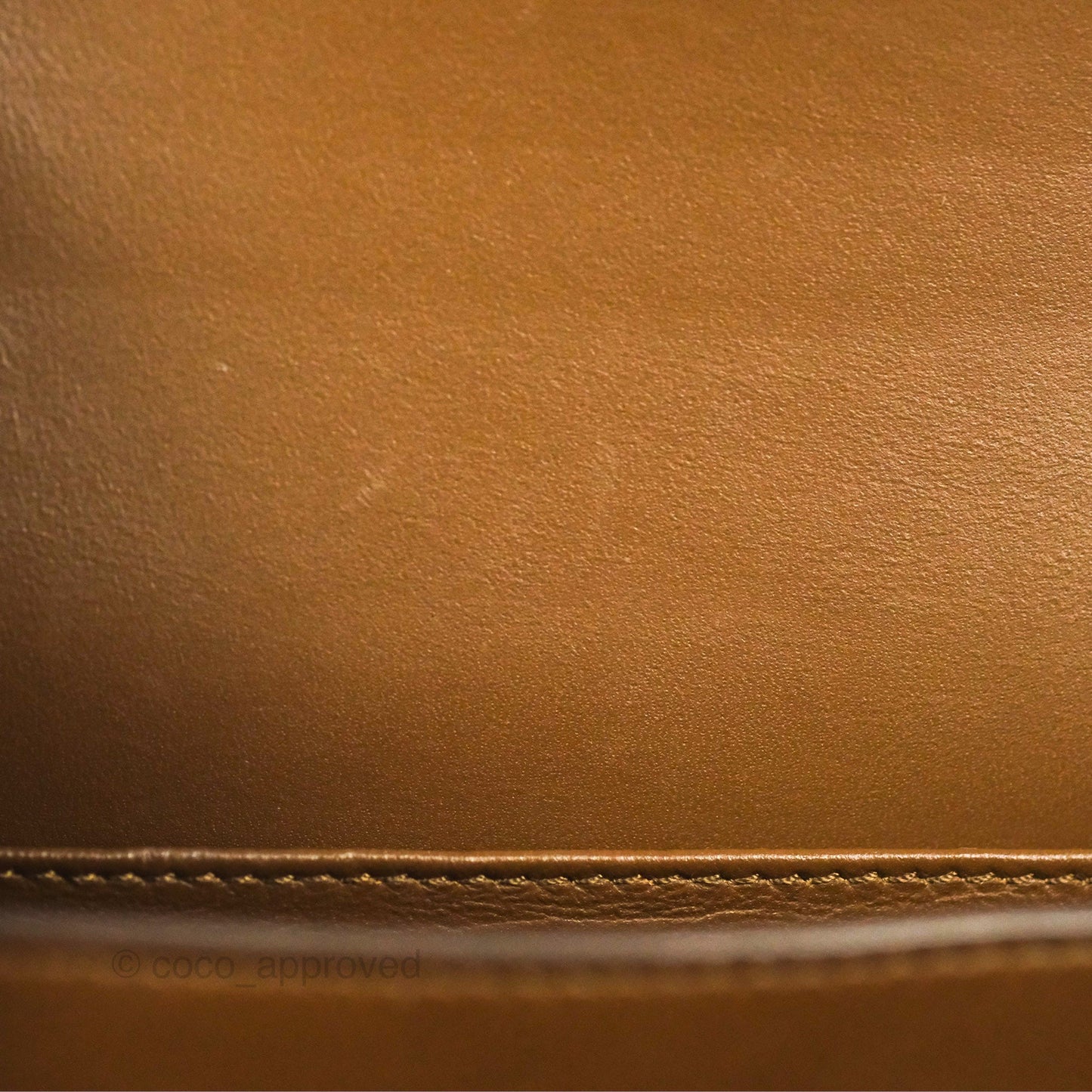 Celine Teen Classic Box Flap Caramel Box Calfskin