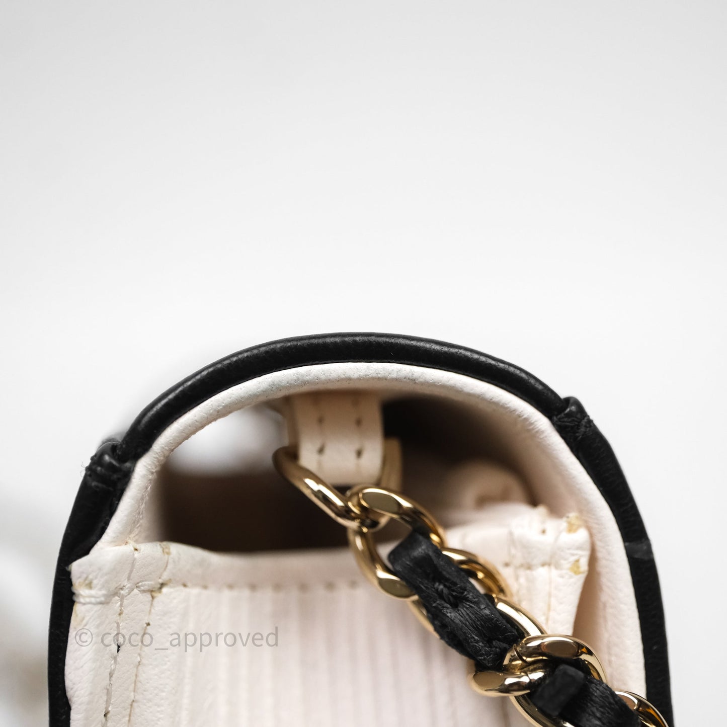 Chanel Quilted Book Wallet on Chain WOC Black Lambskin Gold Hardware