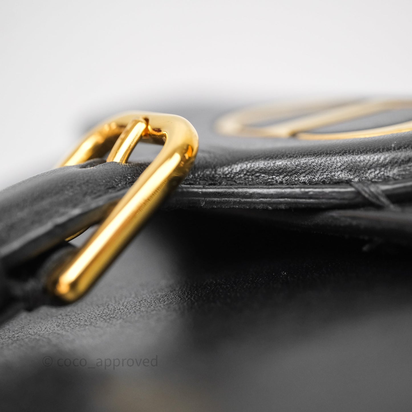 Christian Dior Medium Bobby Flap Black Box Calfskin