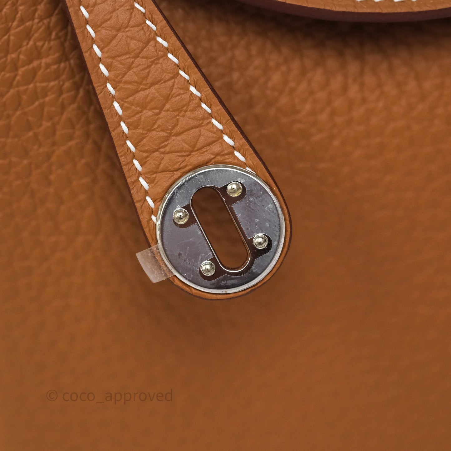 Hermès Mini Lindy II 20 Gold 37 Clemence Gold Hardware