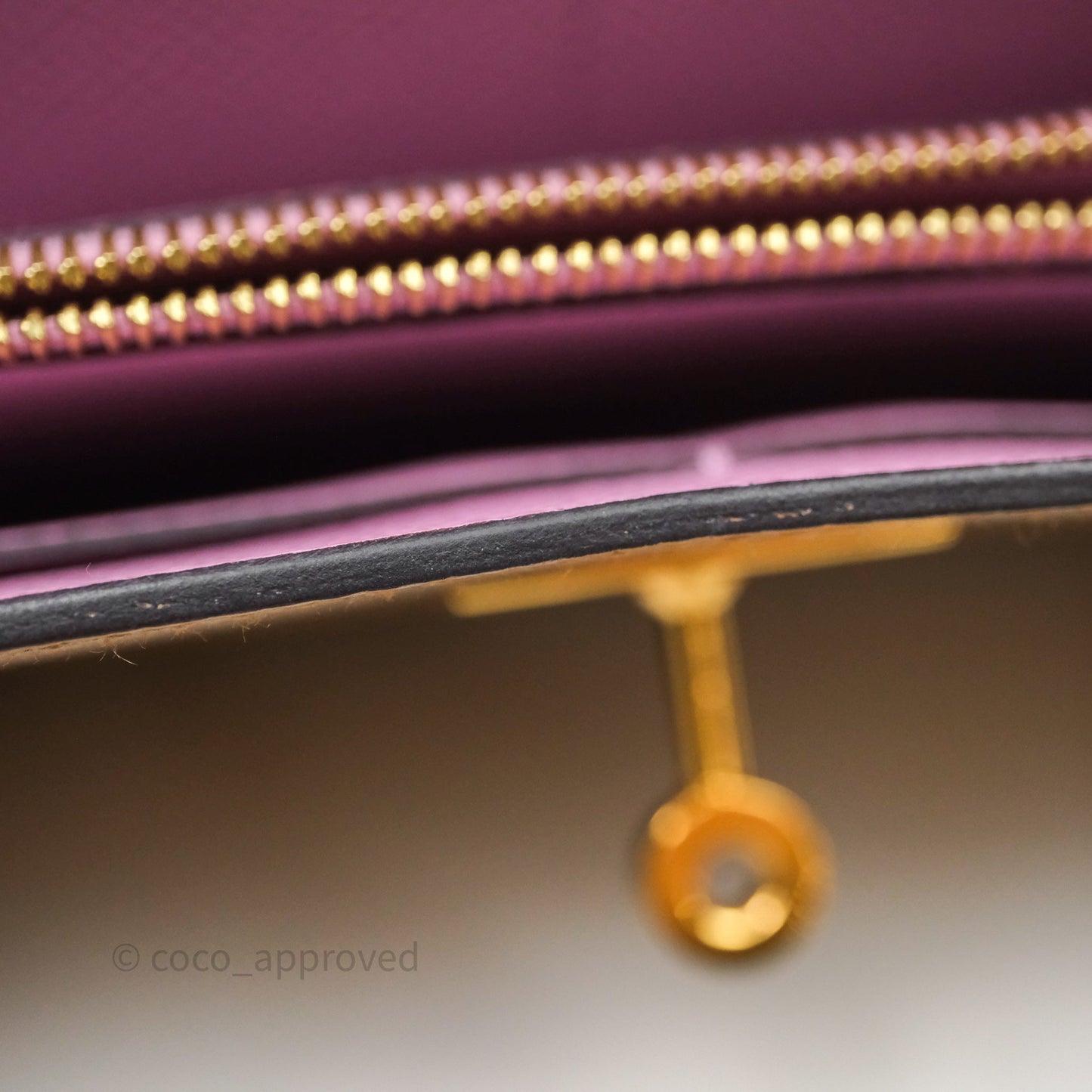 Hermès Kelly To Go Wallet Chai 0M Epsom Gold Hardware