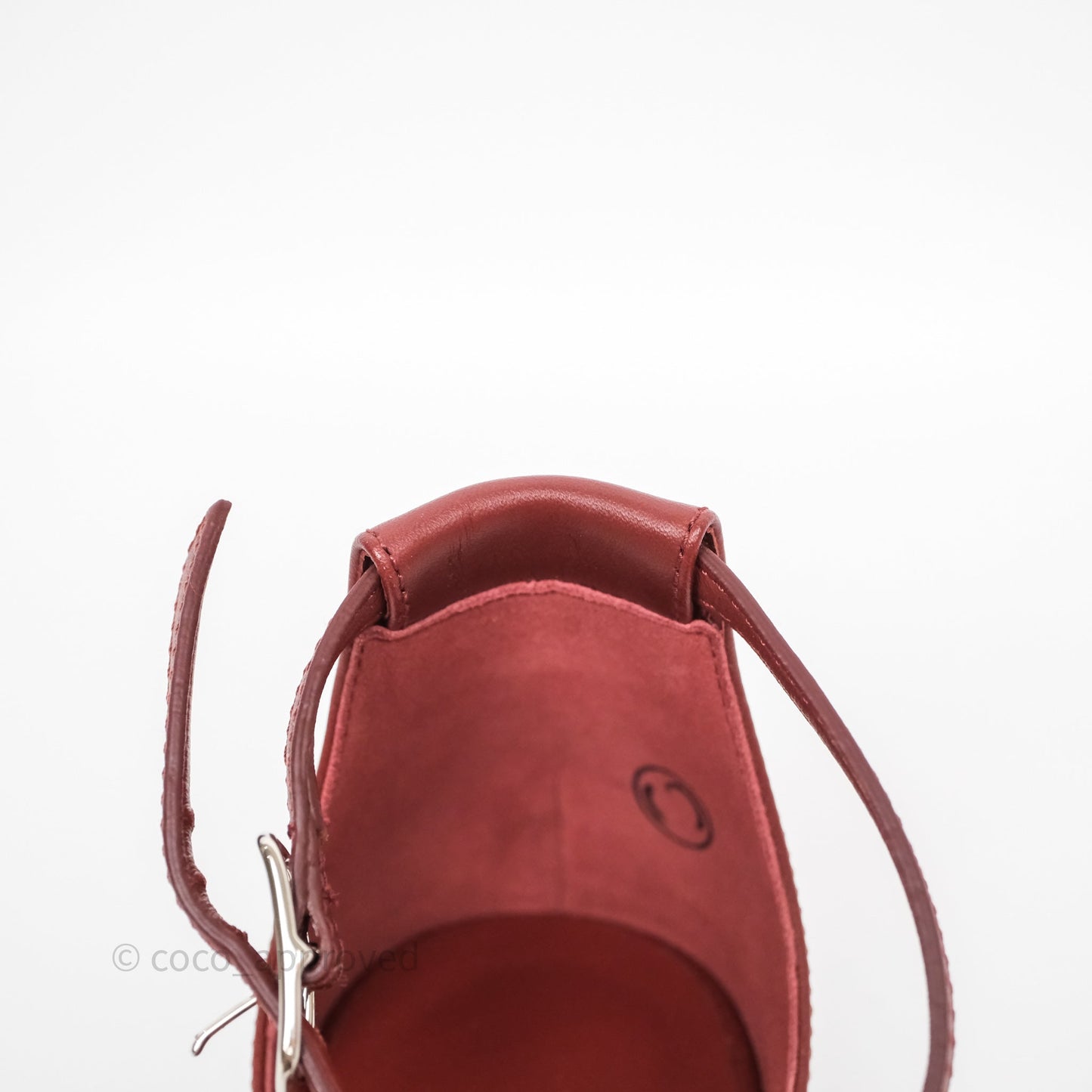 Hermes Sandales Santorini Rouge Tomette Size 36.5