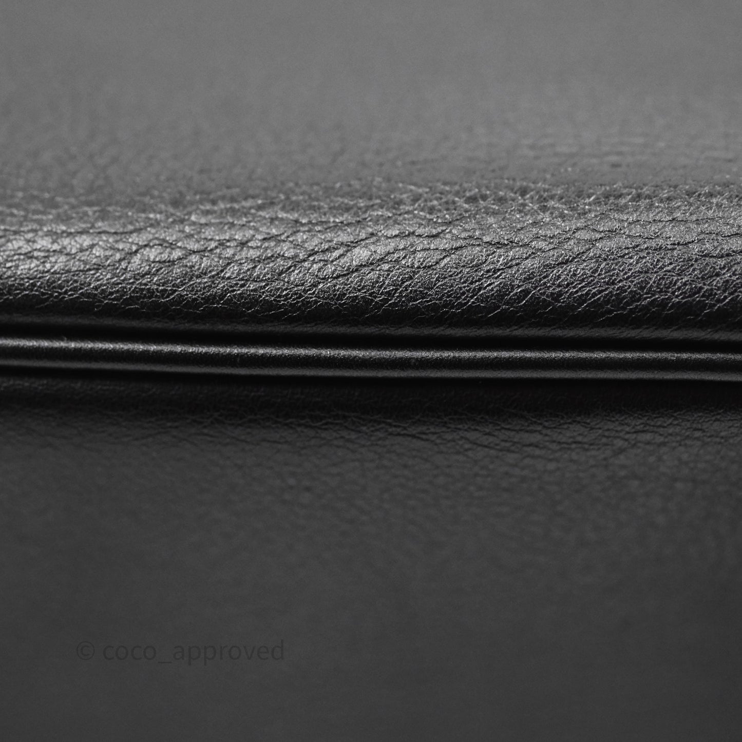 Hermès Birkin 30 Noir 89 Evergrain Palladium Hardware