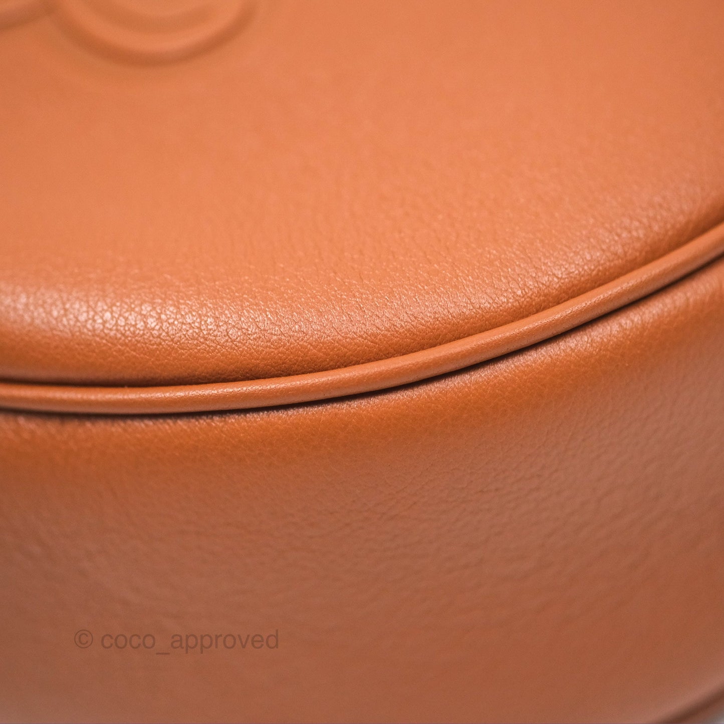 Celine Small Heloise Bag Triomphe Tan Calfskin