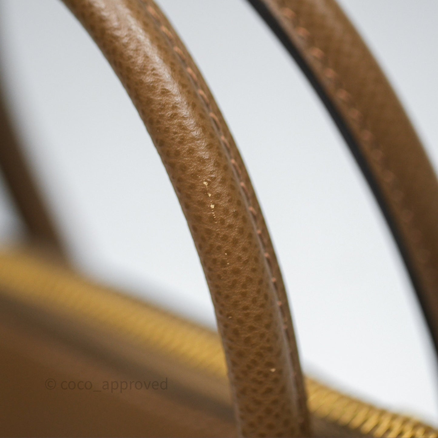 Hermès Bolide 25 Alezan 3G Epsom Gold Hardware
