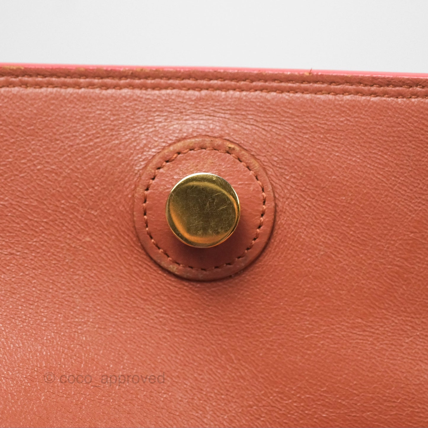 Celine Micro Belt Bag Terracotta Smooth Leather Gold Hardware