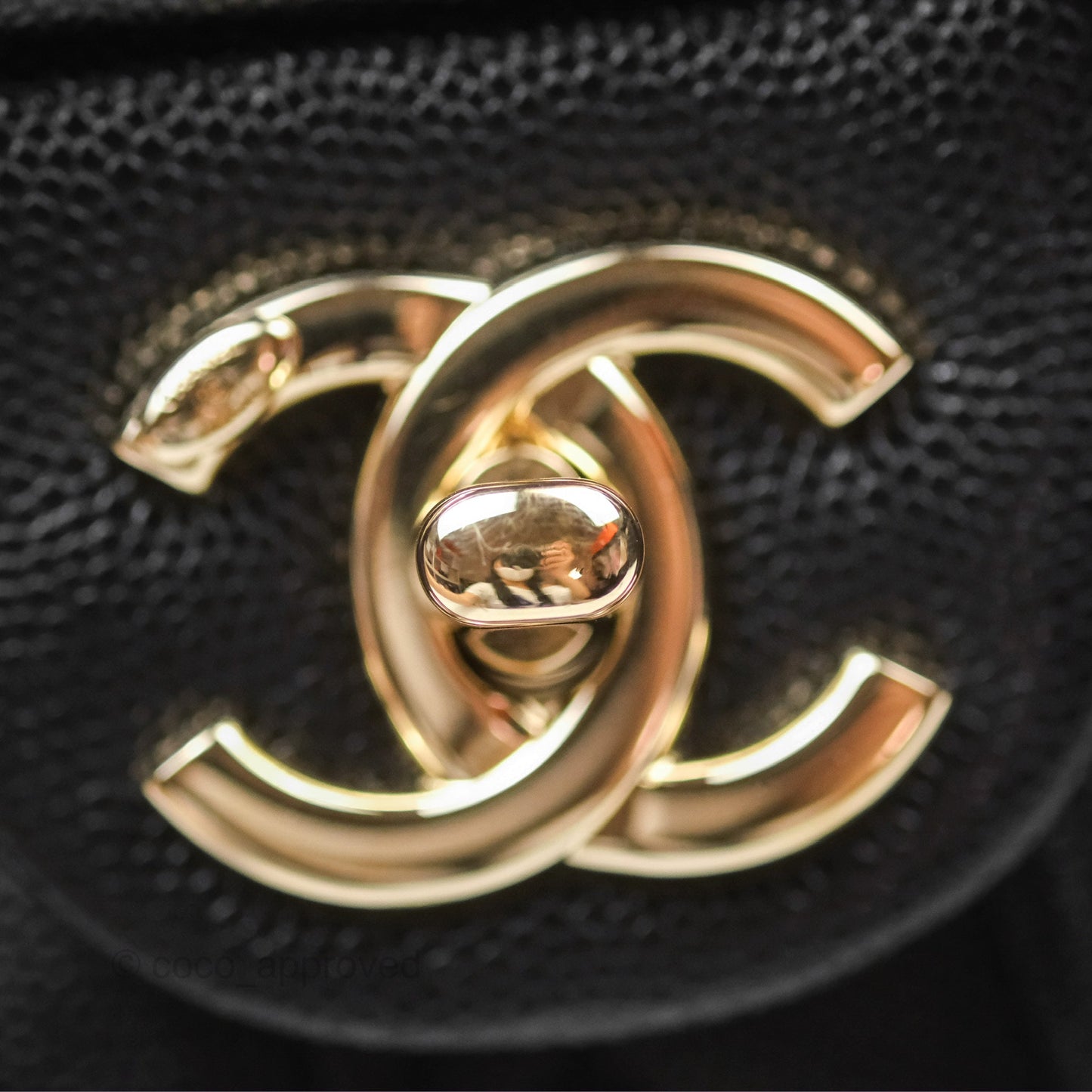 Chanel Mini Urban Spirit Backpack Black Caviar Gold Hardware 23S