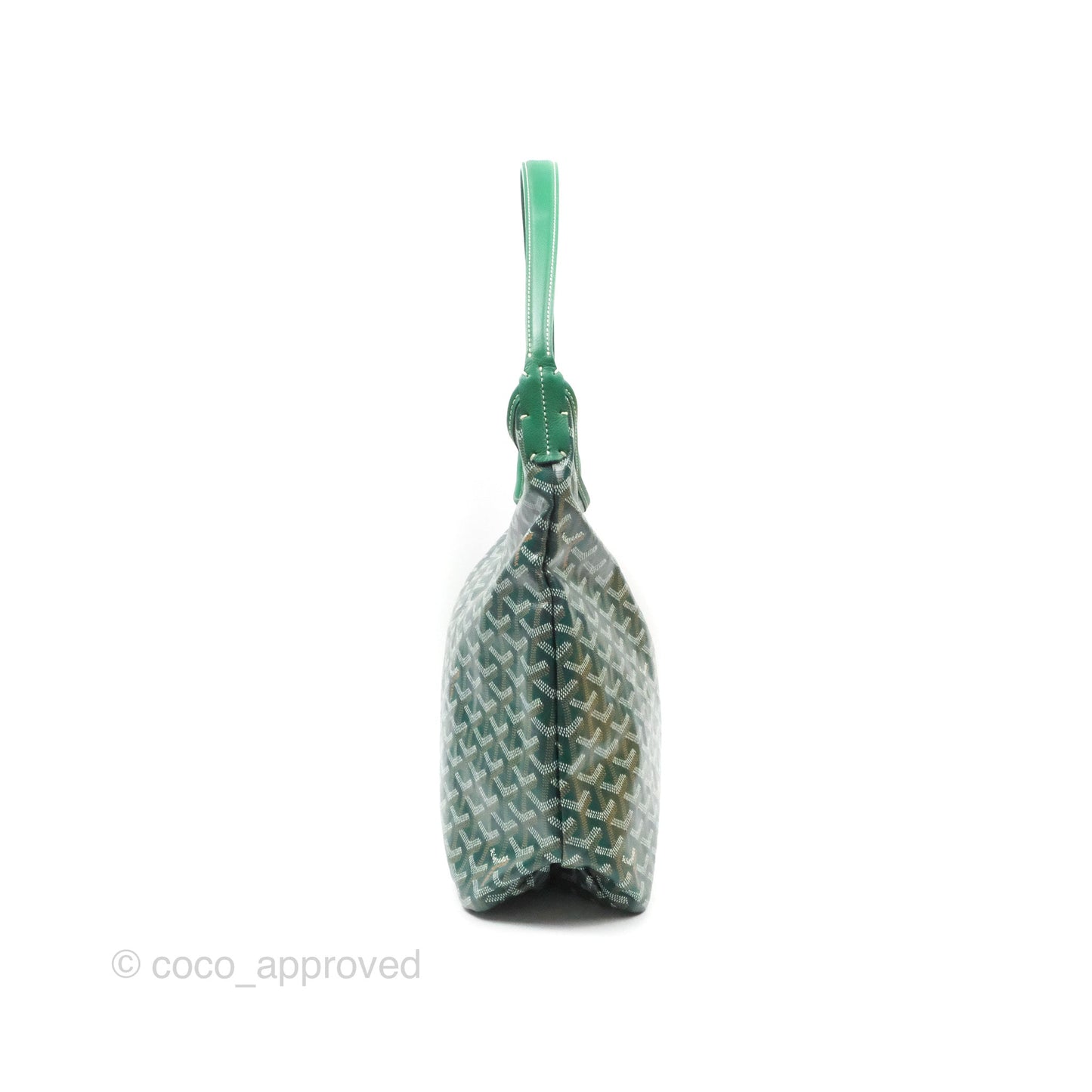 Goyard Bohème Hobo Bag Green Goyardine Canvas