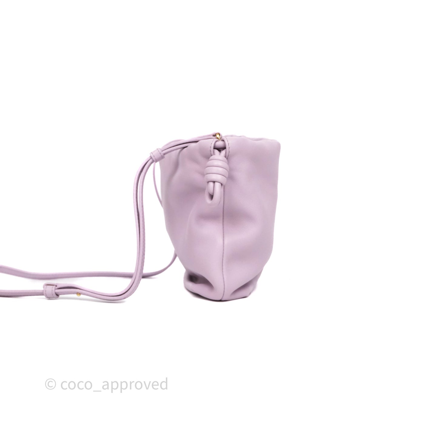 Loewe Mini Flamenco Purse Purple 2024 Lunar New Year Edition