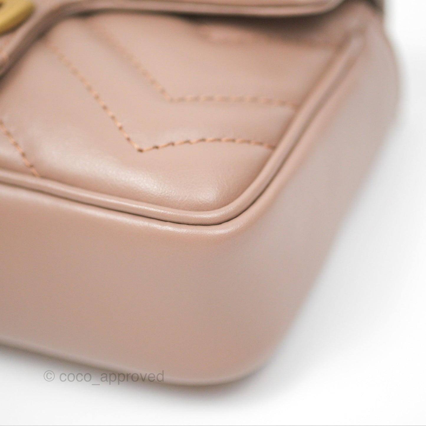 Gucci GG Marmont Super Mini Bag Dusty Pink