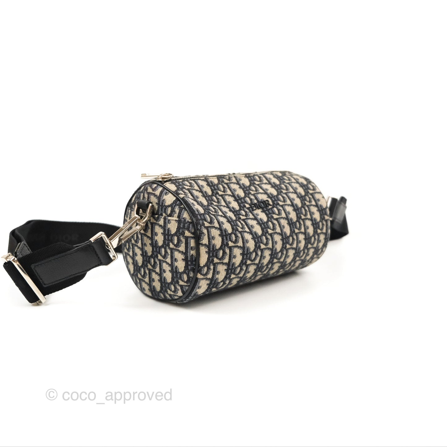 Dior Men's Roller Messenger Bag Oblique Jacquard
