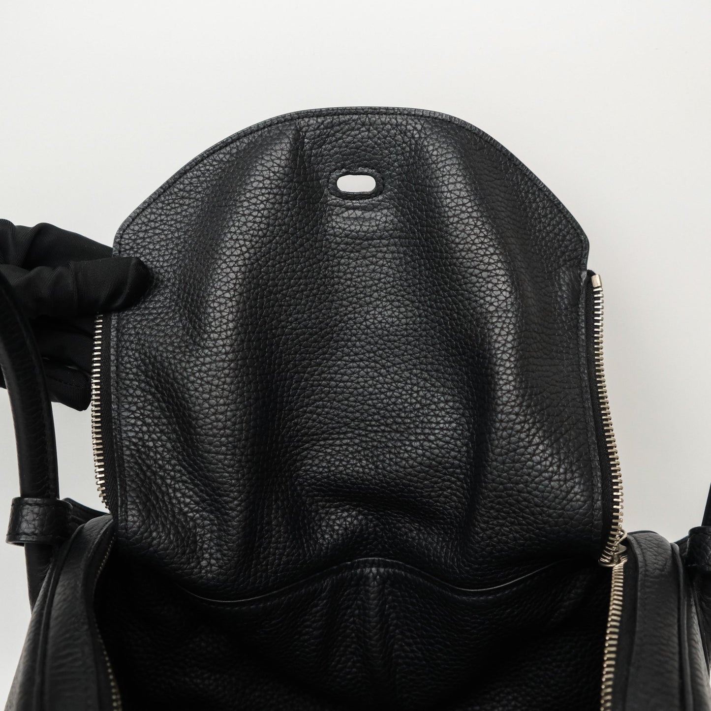 Hermès Lindy 30 Black Clemence Palladium Hardware