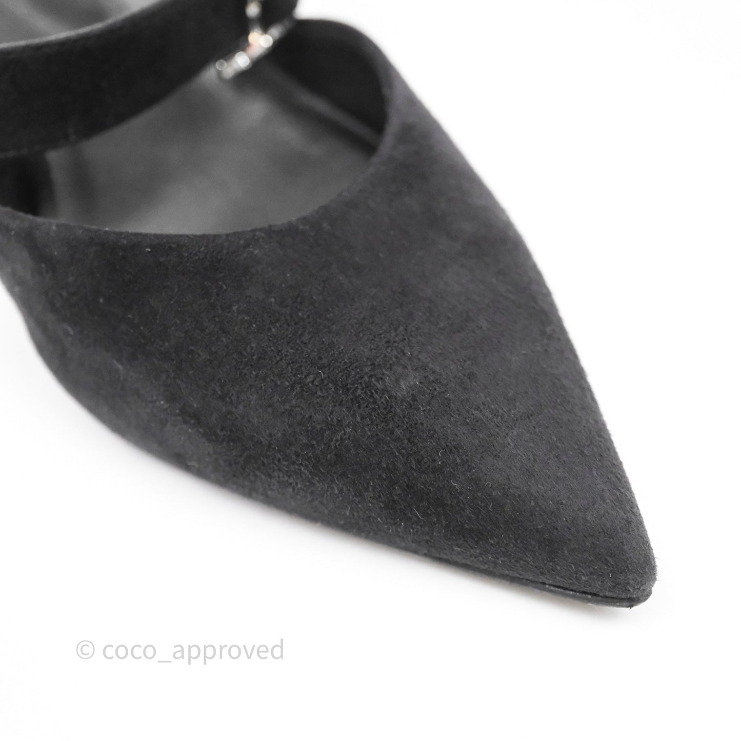 Hermès Suede Blink Black Size 37