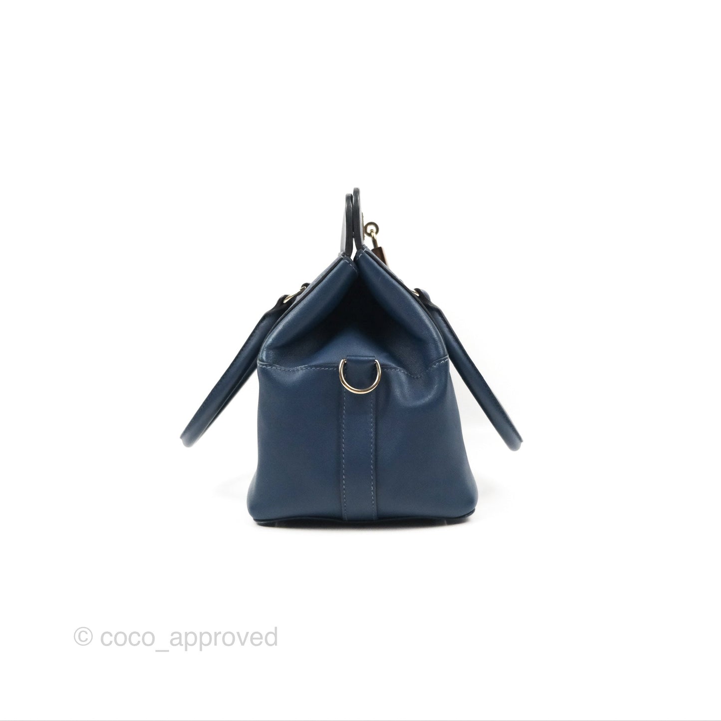 Hermès ToolBox 20 Navy Swift Palladium Hardware