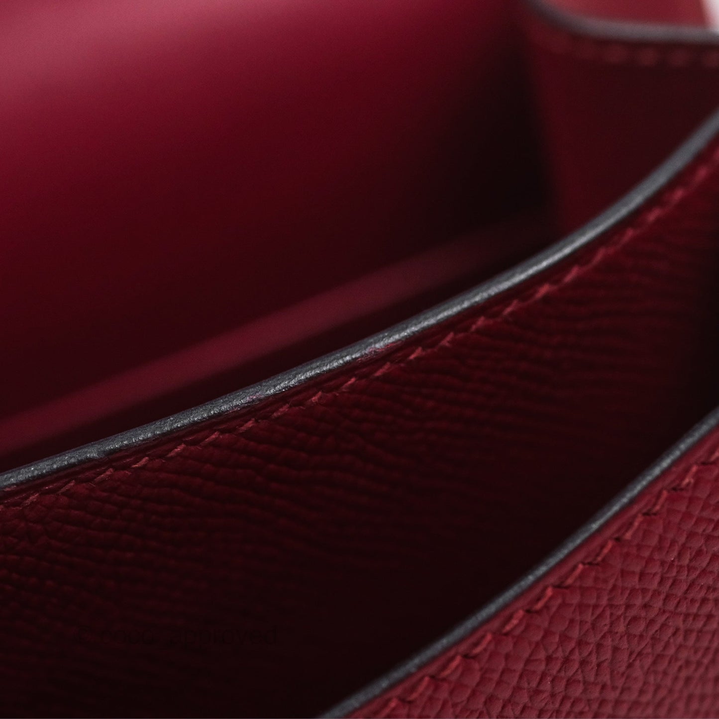 Hermès Constance Mini 18cm Rouge Grenat K1 Epsom Gold Hardware