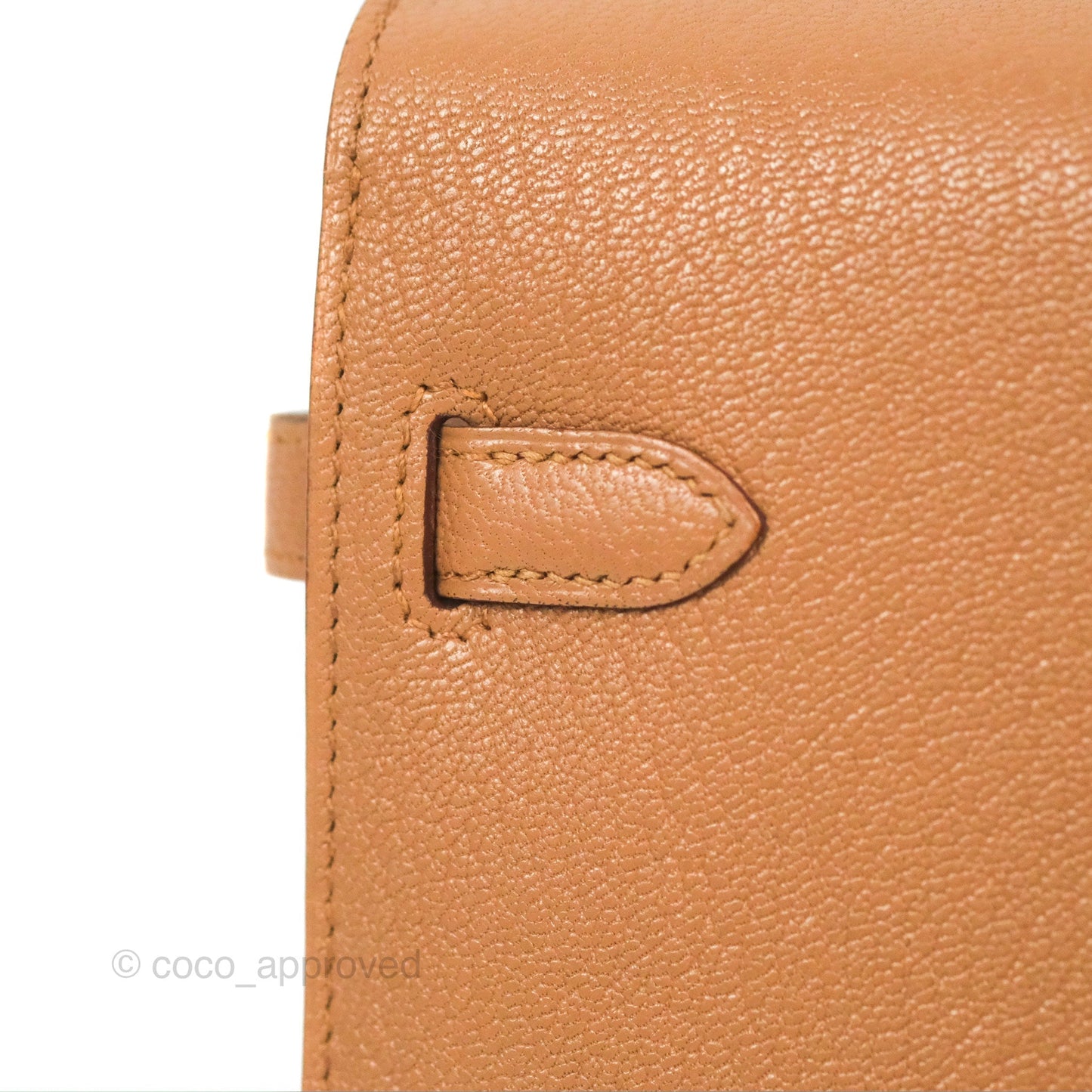 Hermès Kelly To Go Wallet Quebracho Chevre Mysore Gold Hardware