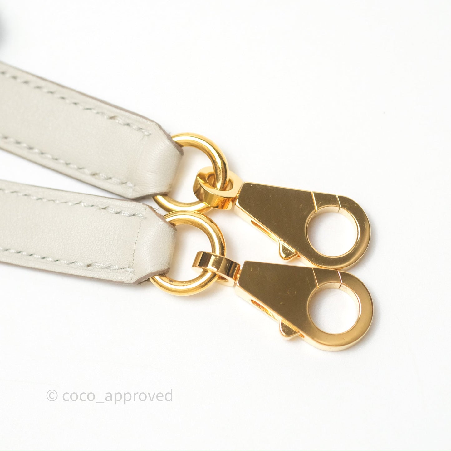 Hermès Retourne Swift Kelly 25 Gris Perle 80 Gold Hardware
