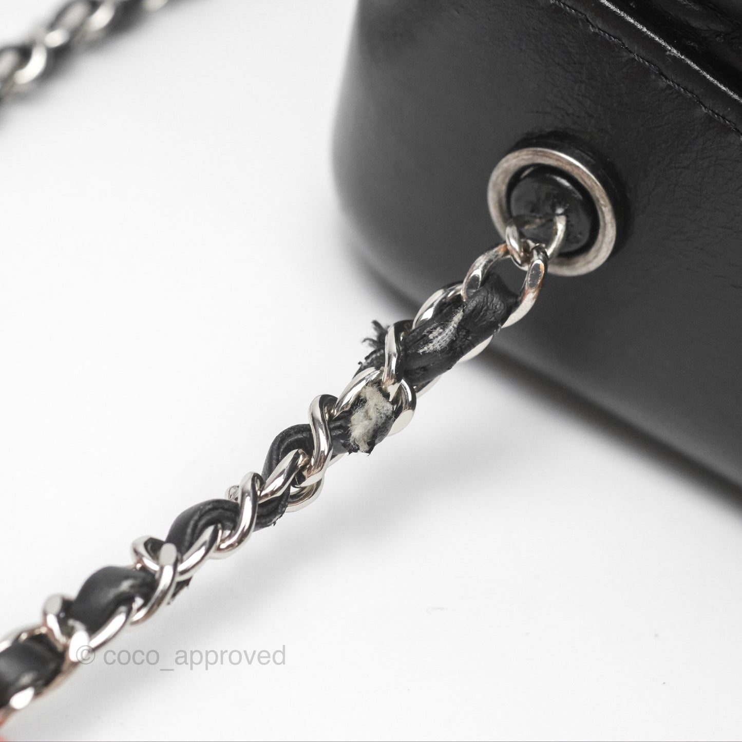 Chanel Medium Gabrielle Backpack Black Aged Calfskin