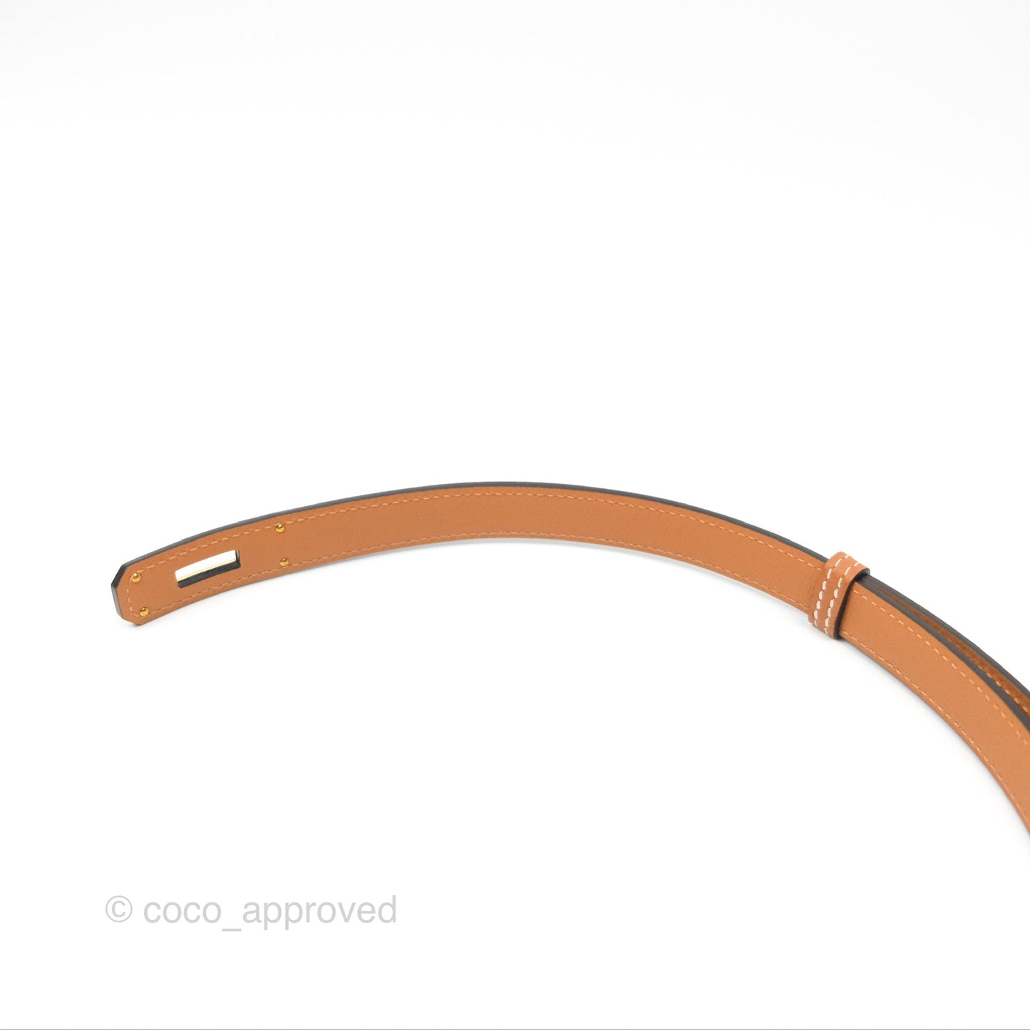 Hermès Kelly Buckle Belt Gold Epsom Gold Hardware