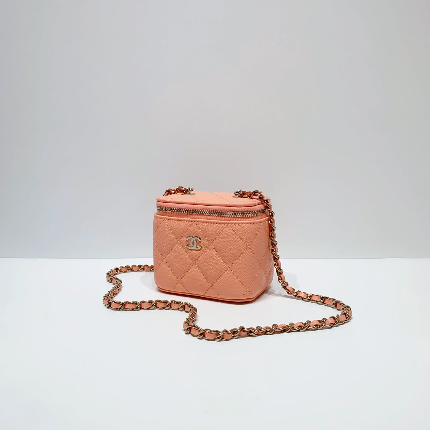 No.3981-Chanel Caviar Mini Vanity With Classic Chain (Brand New / 全新)