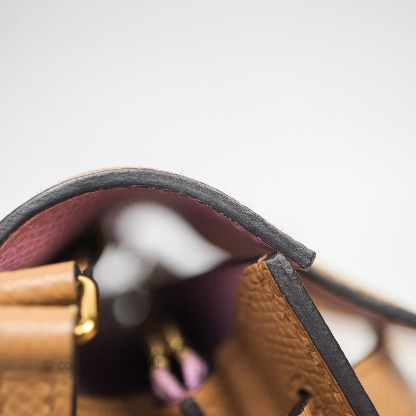 Hermès Kelly To Go Wallet Chai 0M Epsom Gold Hardware