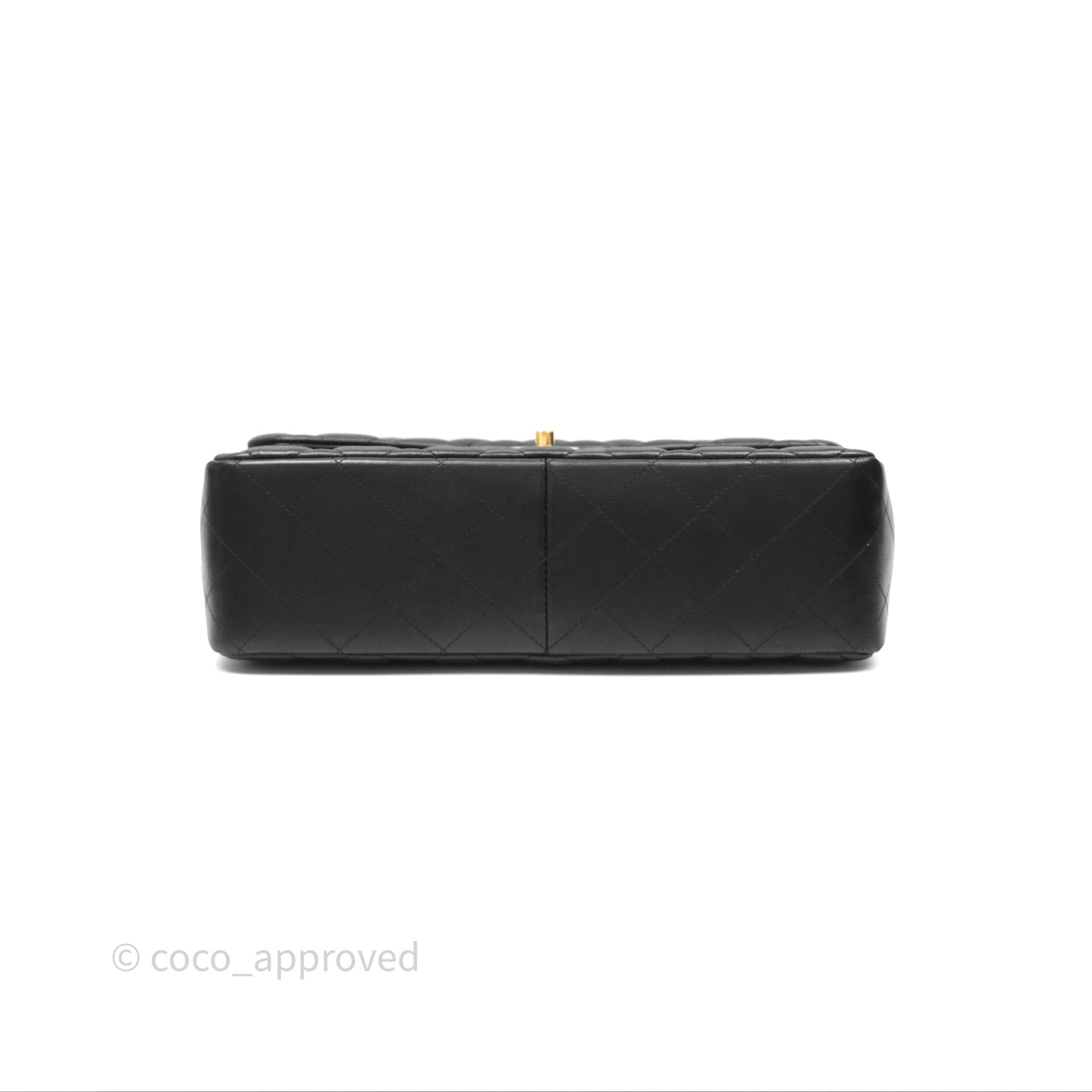 Chanel Jumbo Double Flap Black Lambskin Gold Hardware