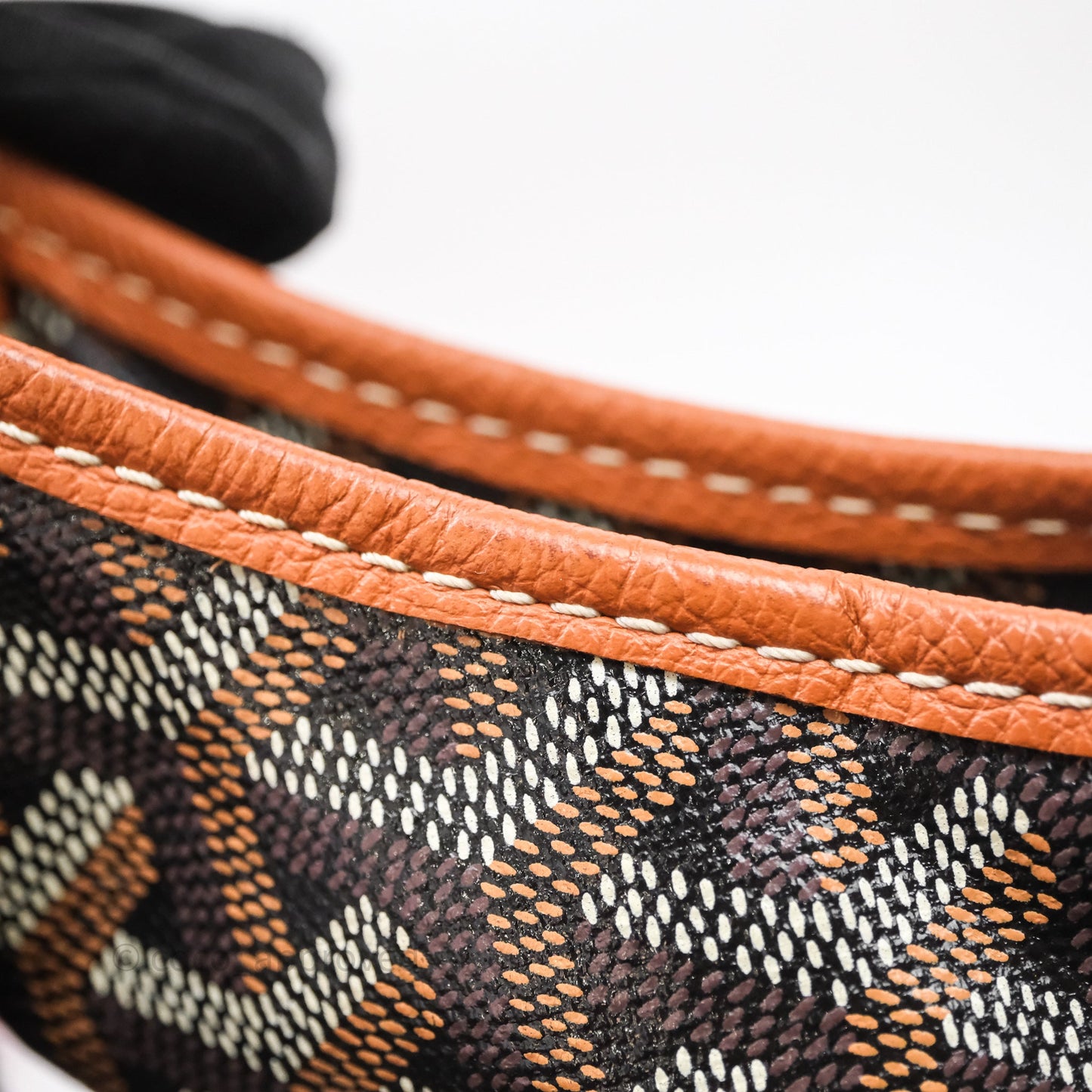 Goyard Bohème Hobo Bag Black & Tan