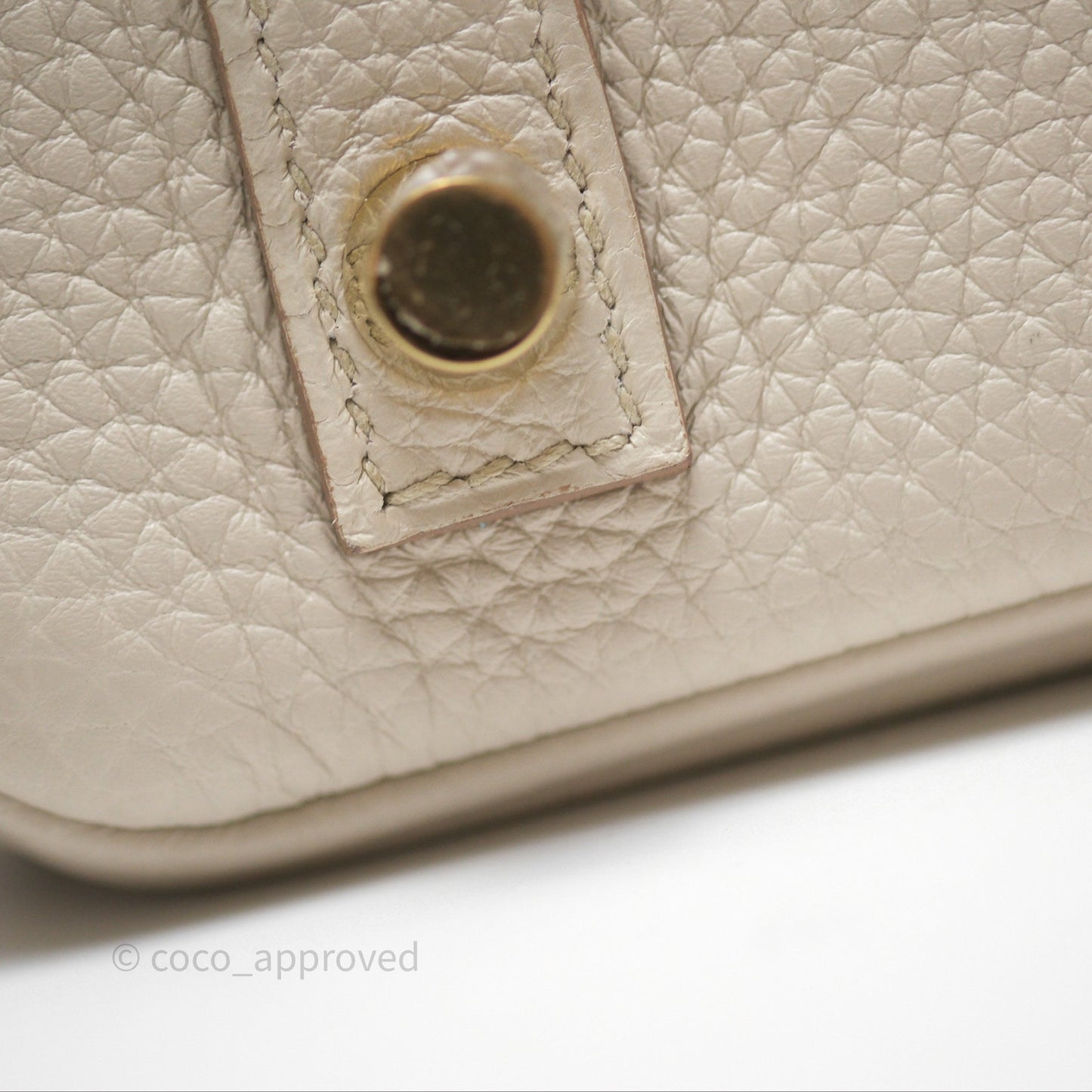 Hermès Birkin 30 Retourne Beton 8L Togo Gold Hardware