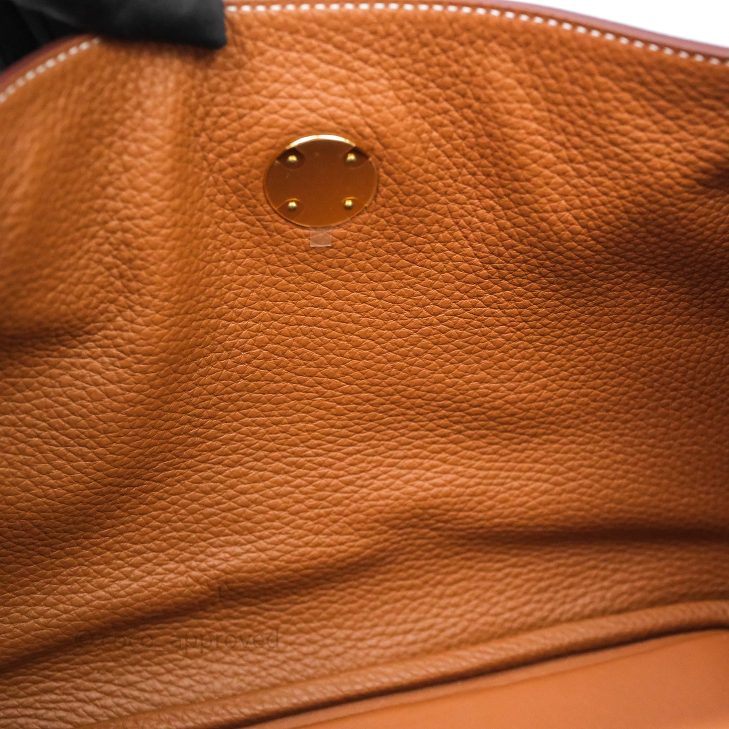 Hermès Lindy 30 Gold 37 Clemence Gold Hardware
