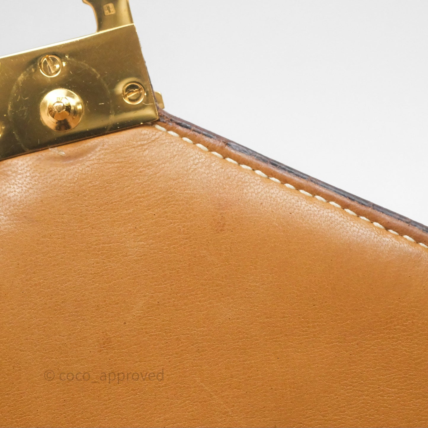 Hermès Vintage Lydie Gold Bag Gold Hardware
