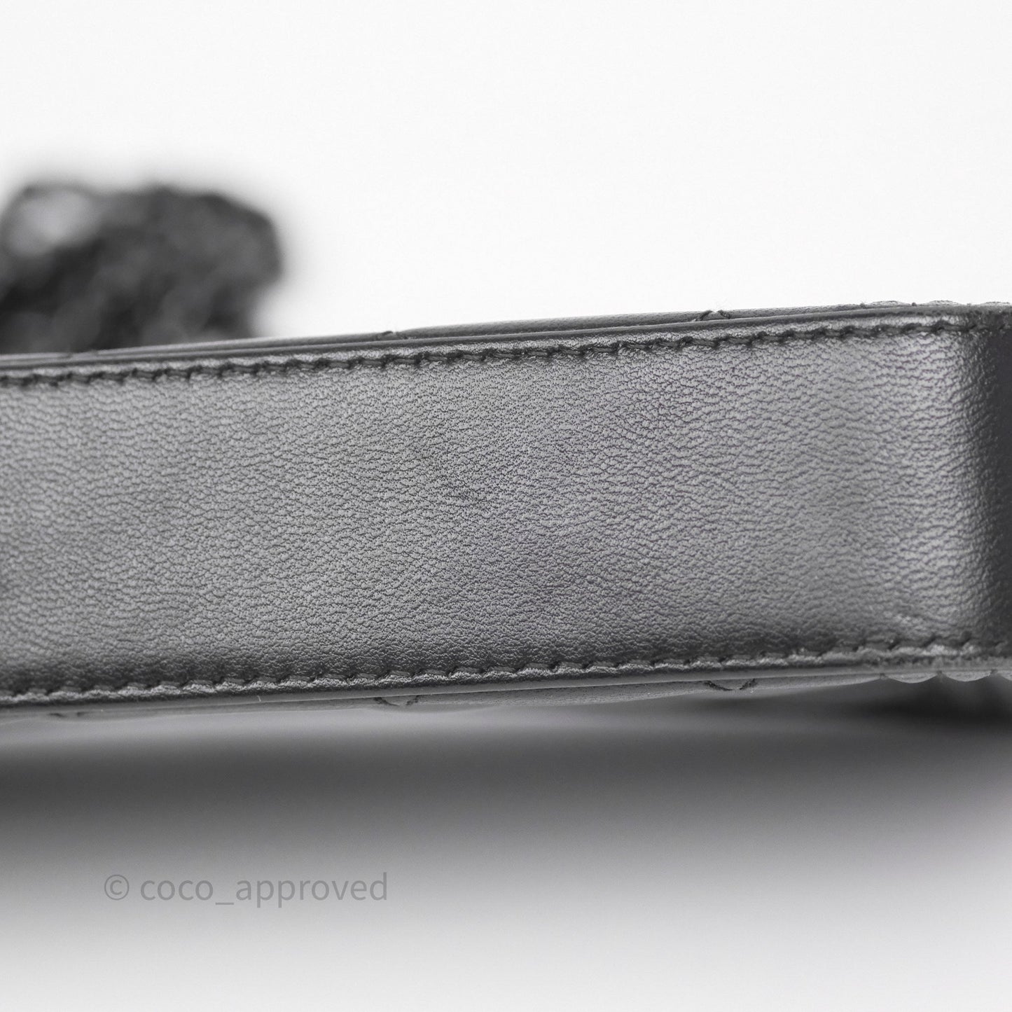 Chanel Boy Double Zip Clutch On Chain So Black Lambskin