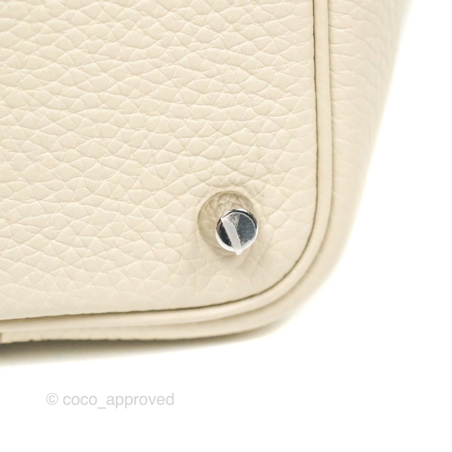 Hermès Picotin 18 Beton Clemence Palladium Hardware