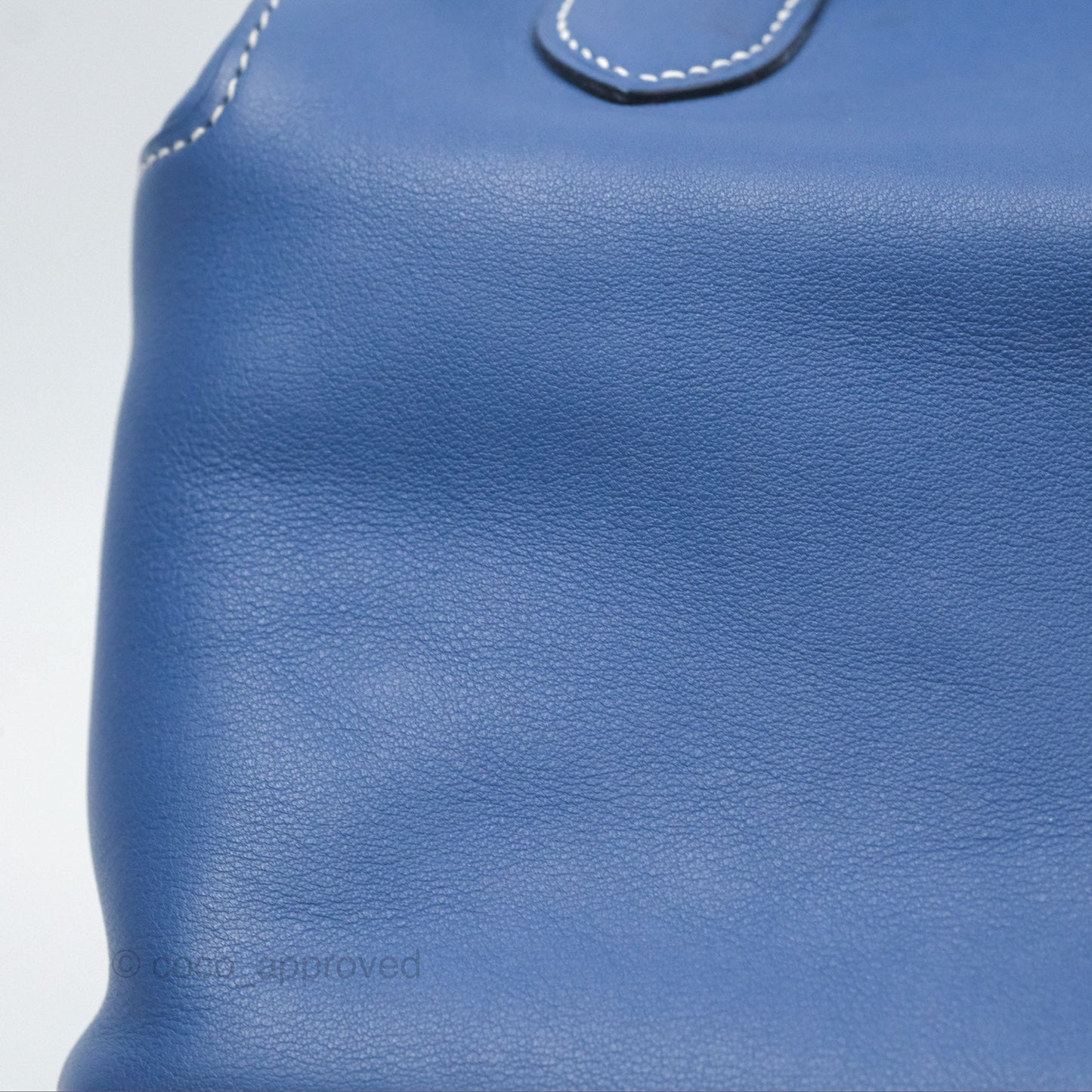 Hermès ToolBox 20 Bleu Agate R2 Swift Palladium Hardware