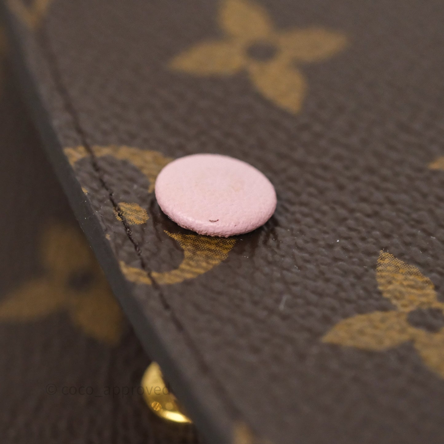 Louis Vuitton Emilie Wallet Monogram Rose Ballerine