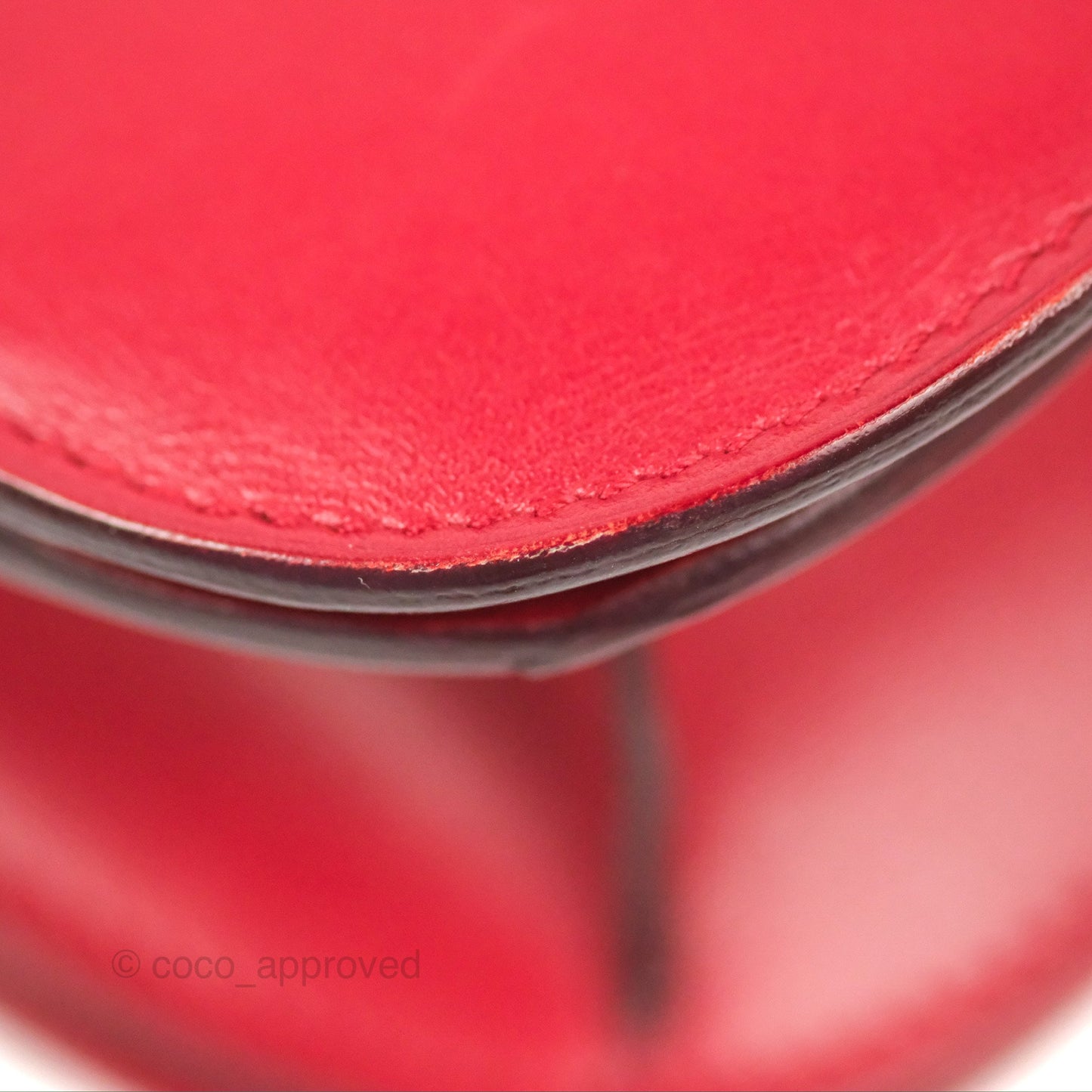 Celine Medium Classic Box Flap Red Calfskin