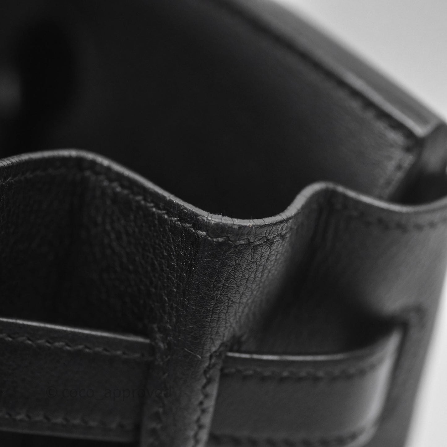 Hermès Birkin 30 Noir 89 Evergrain Palladium Hardware