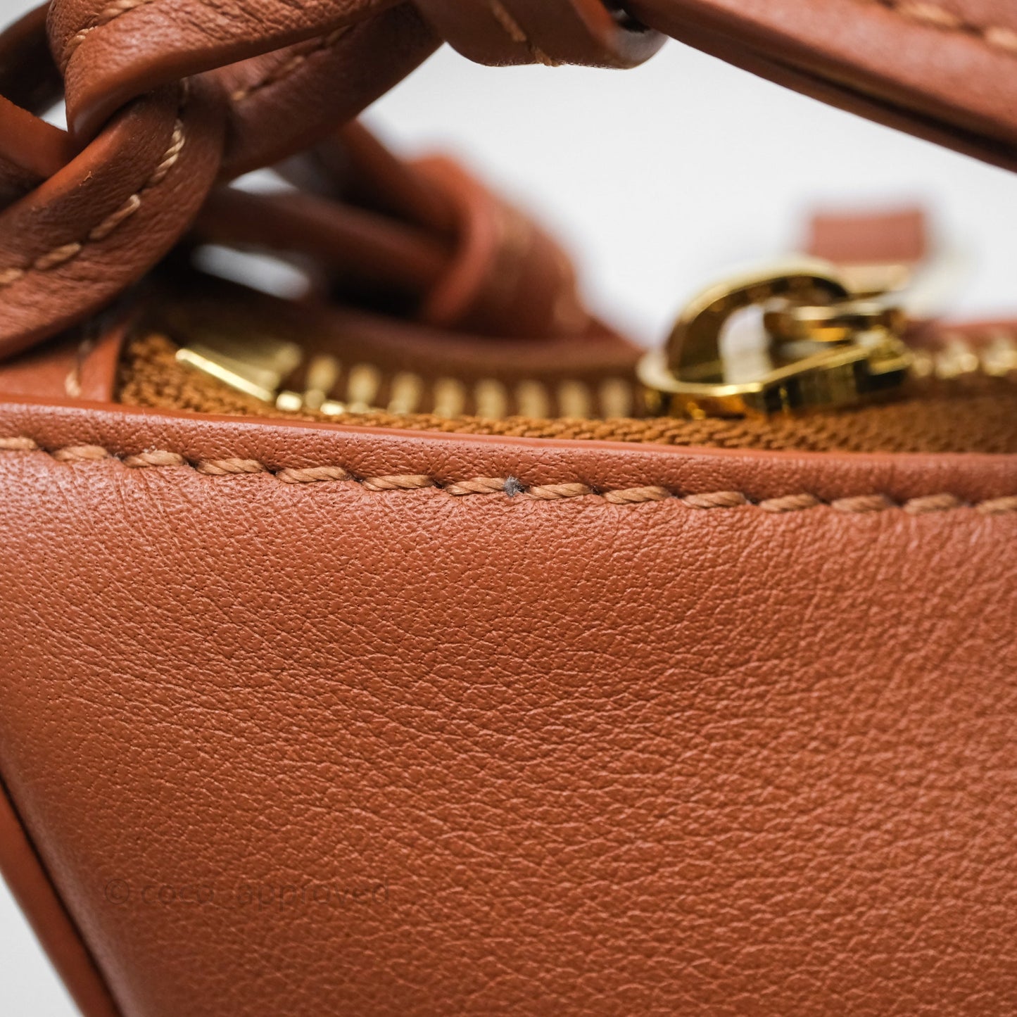 Loewe Mini Hammock Shoulder Bag Brown