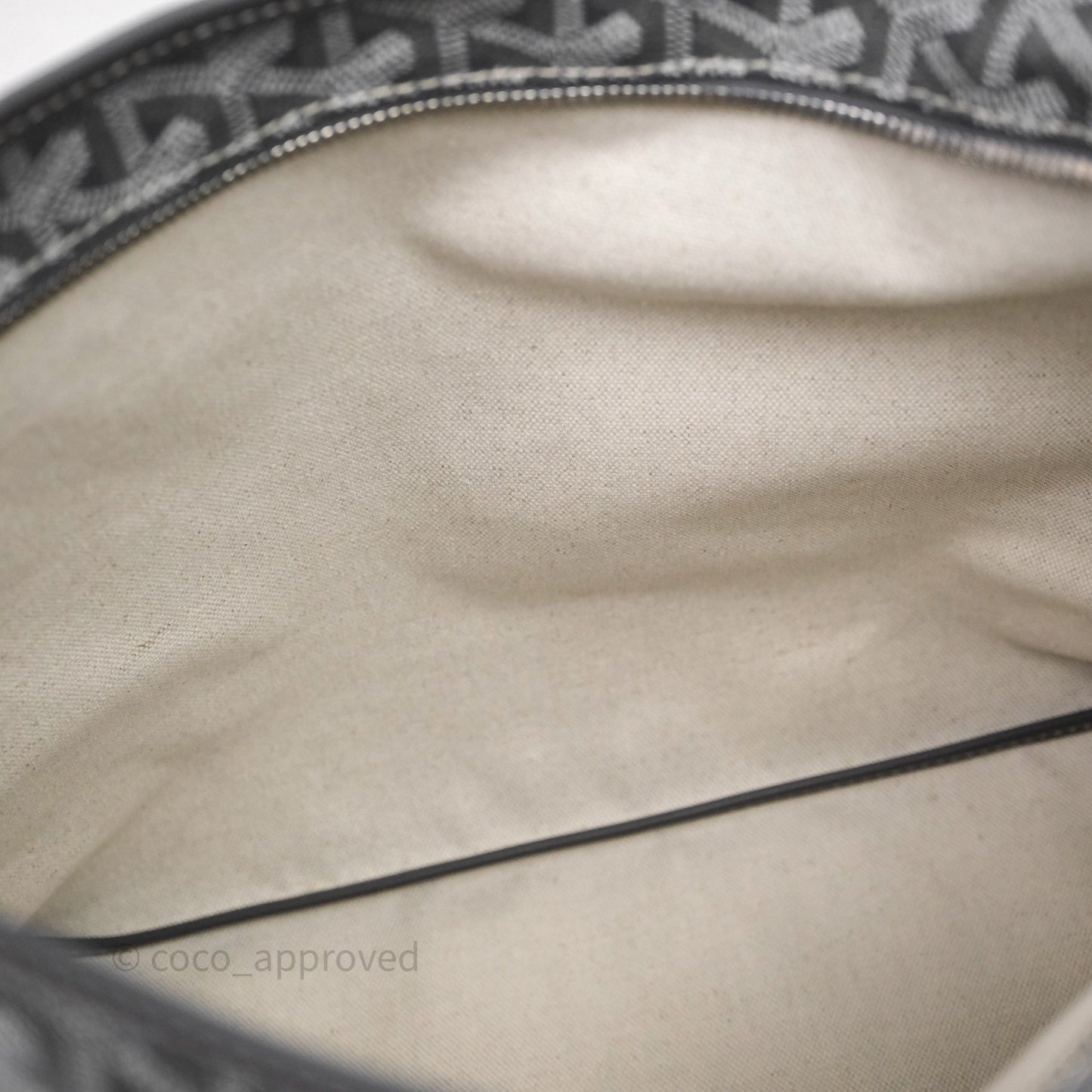 Goyard Bohème Hobo Bag Grey Goyardine Canvas