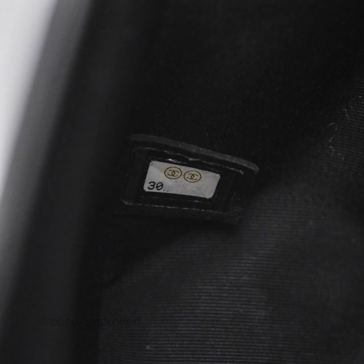 Chanel Medium Boy Quilted Black Caviar Aged Gold Hardware