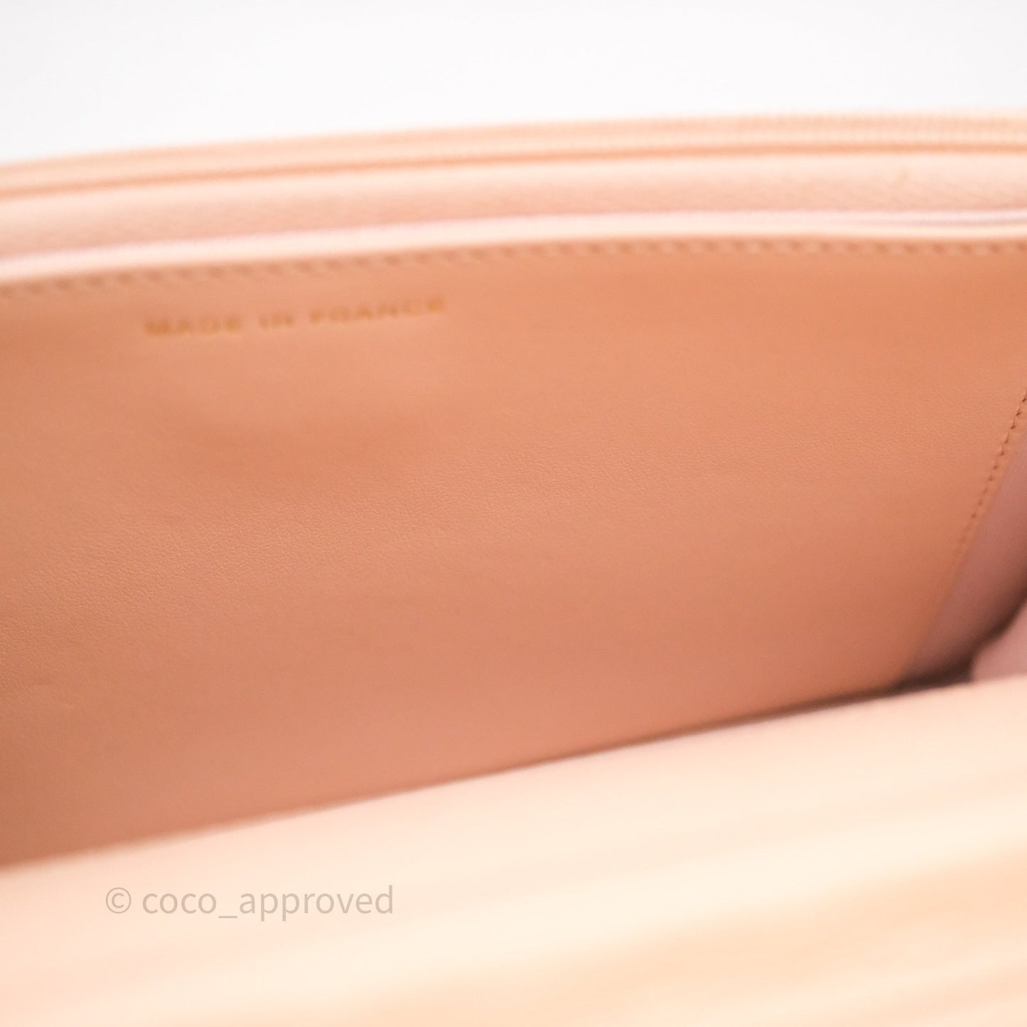 Chanel Quilted Classic Wallet on Chain WOC Pink Caviar Gold Hardware