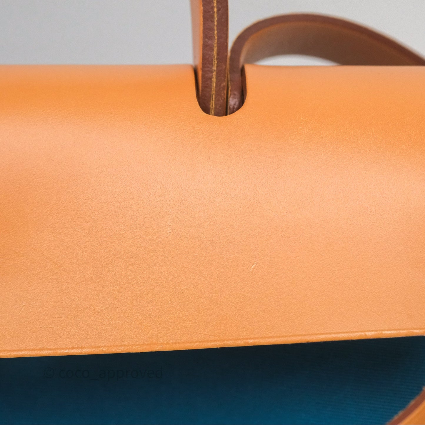 Hermès Herbag Zip 31 Vache Hunter Bleu Izmir 7W/ Bleu de Malte 7L Palladium Hardware