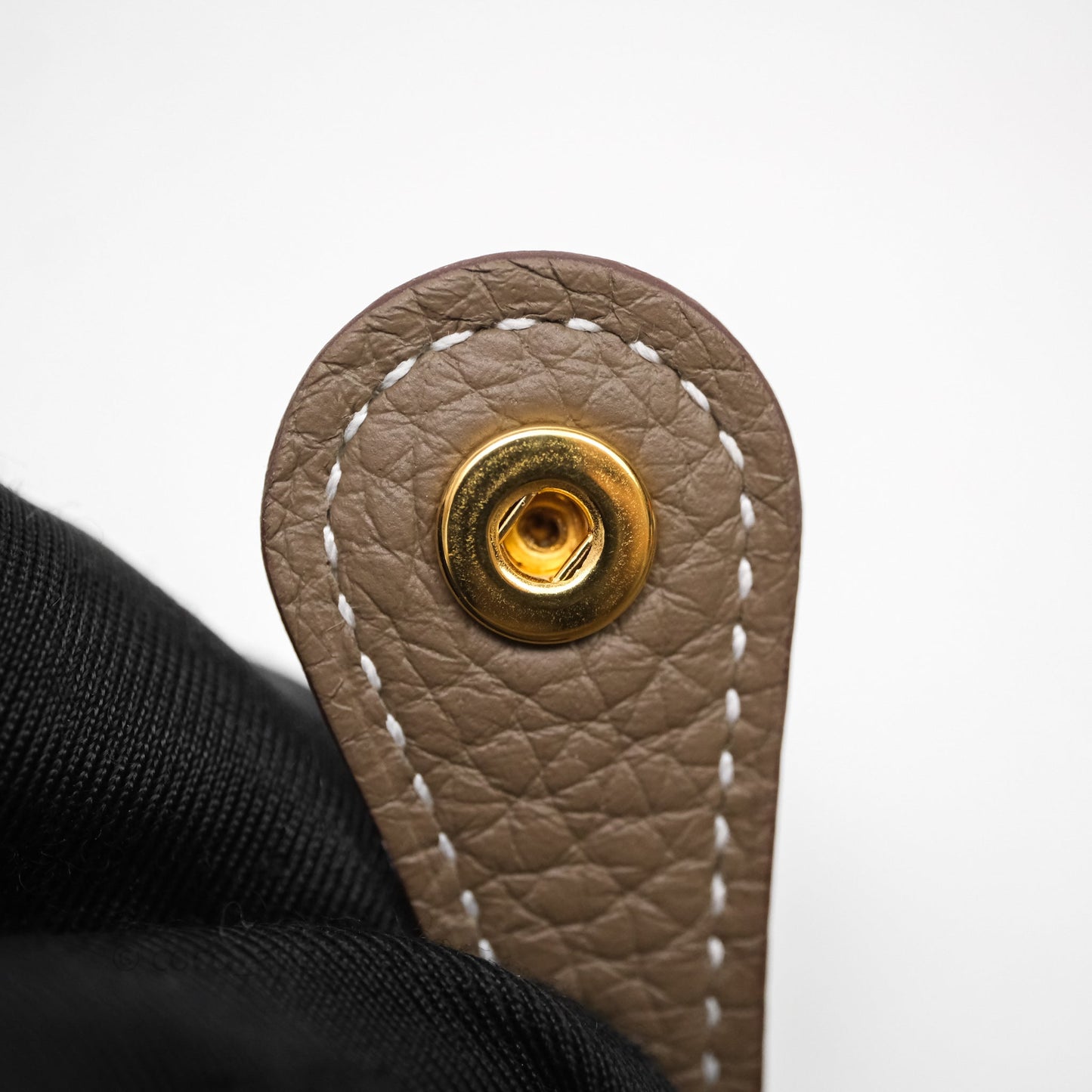 Hermès Mini Evelyne 16 Etoupe 18 Clemence Gold Hardware