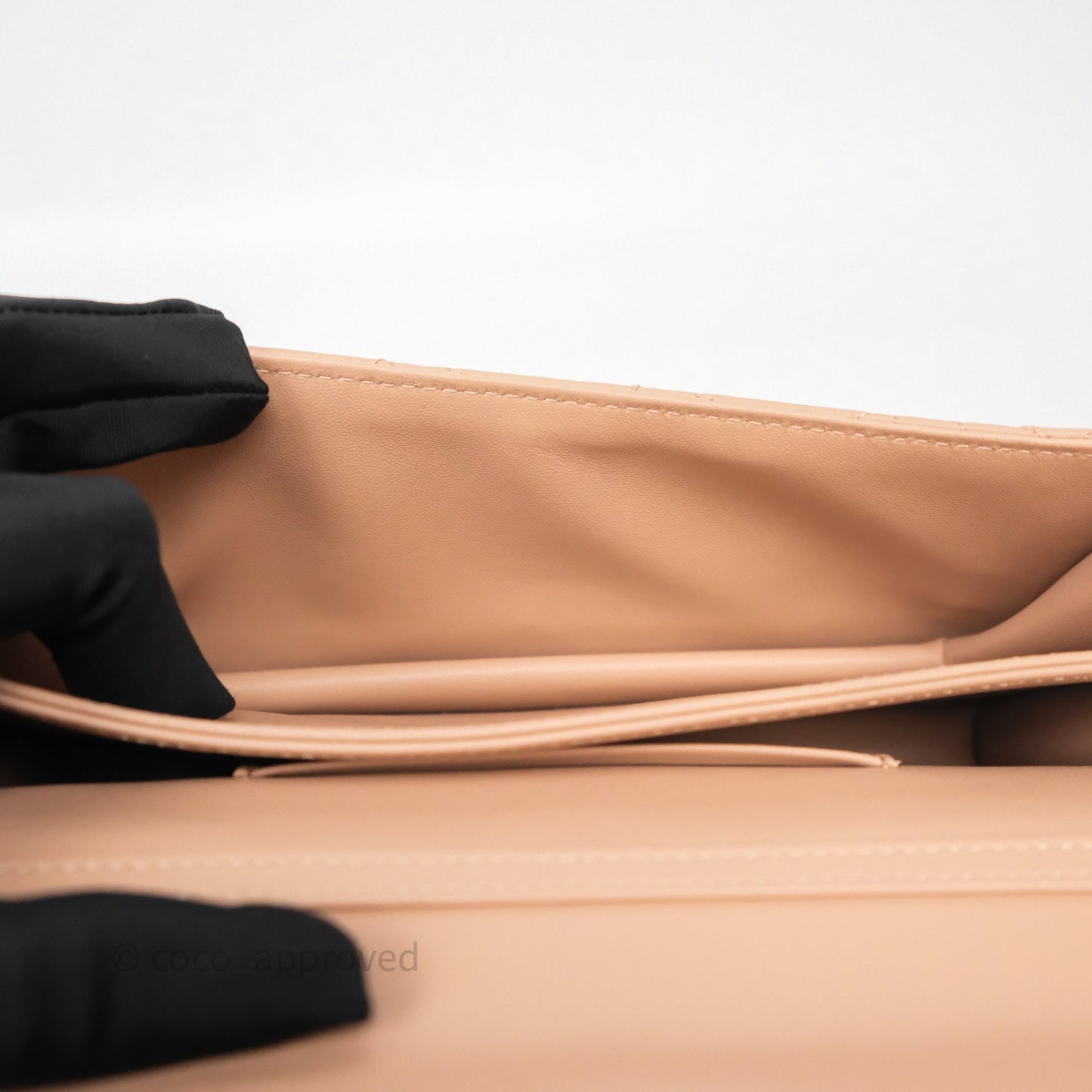 Dior My Dior Mini Bag Rose des Vents Cannage Lambskin