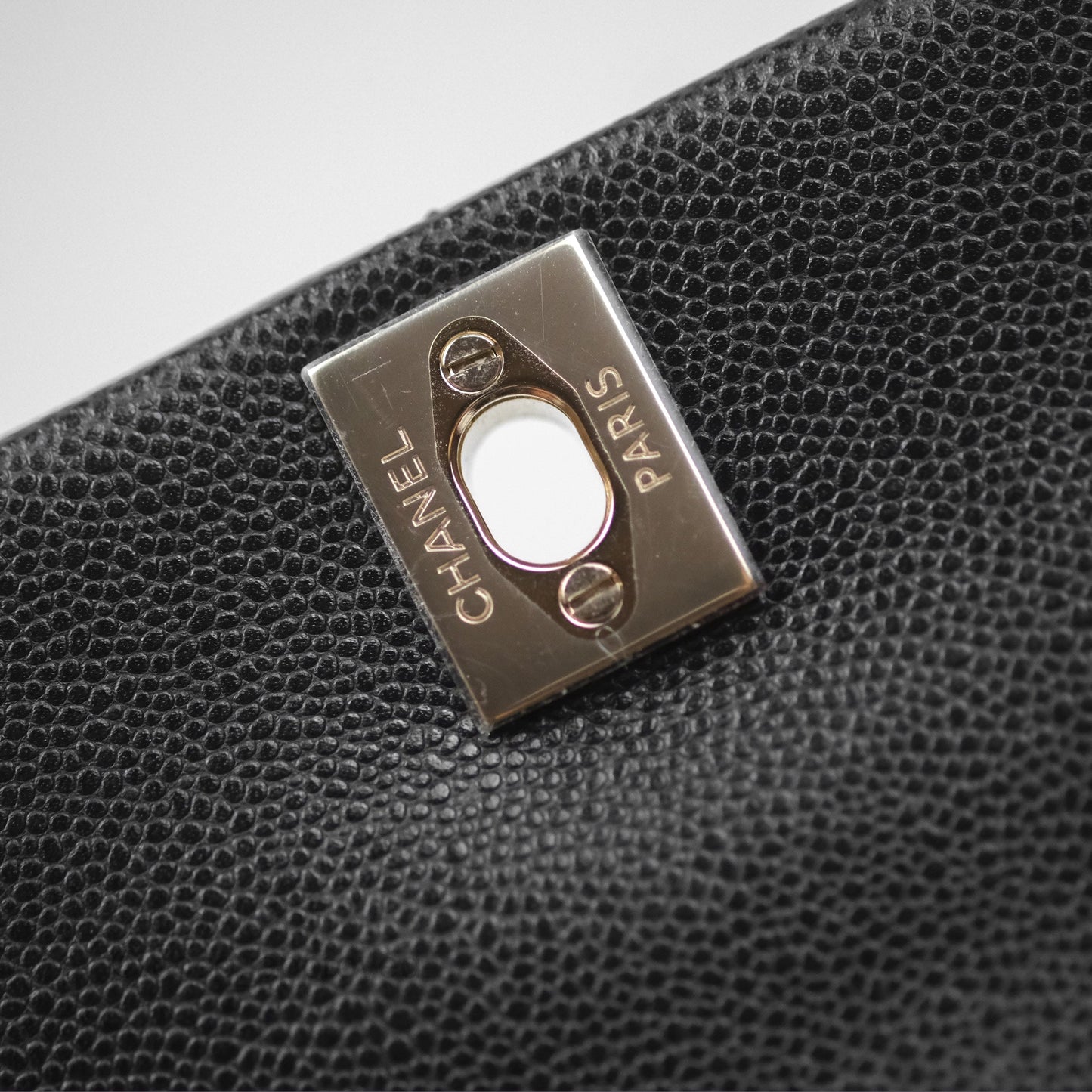 Chanel Small Duma Backpack Caviar Black Gold Hardware 23K